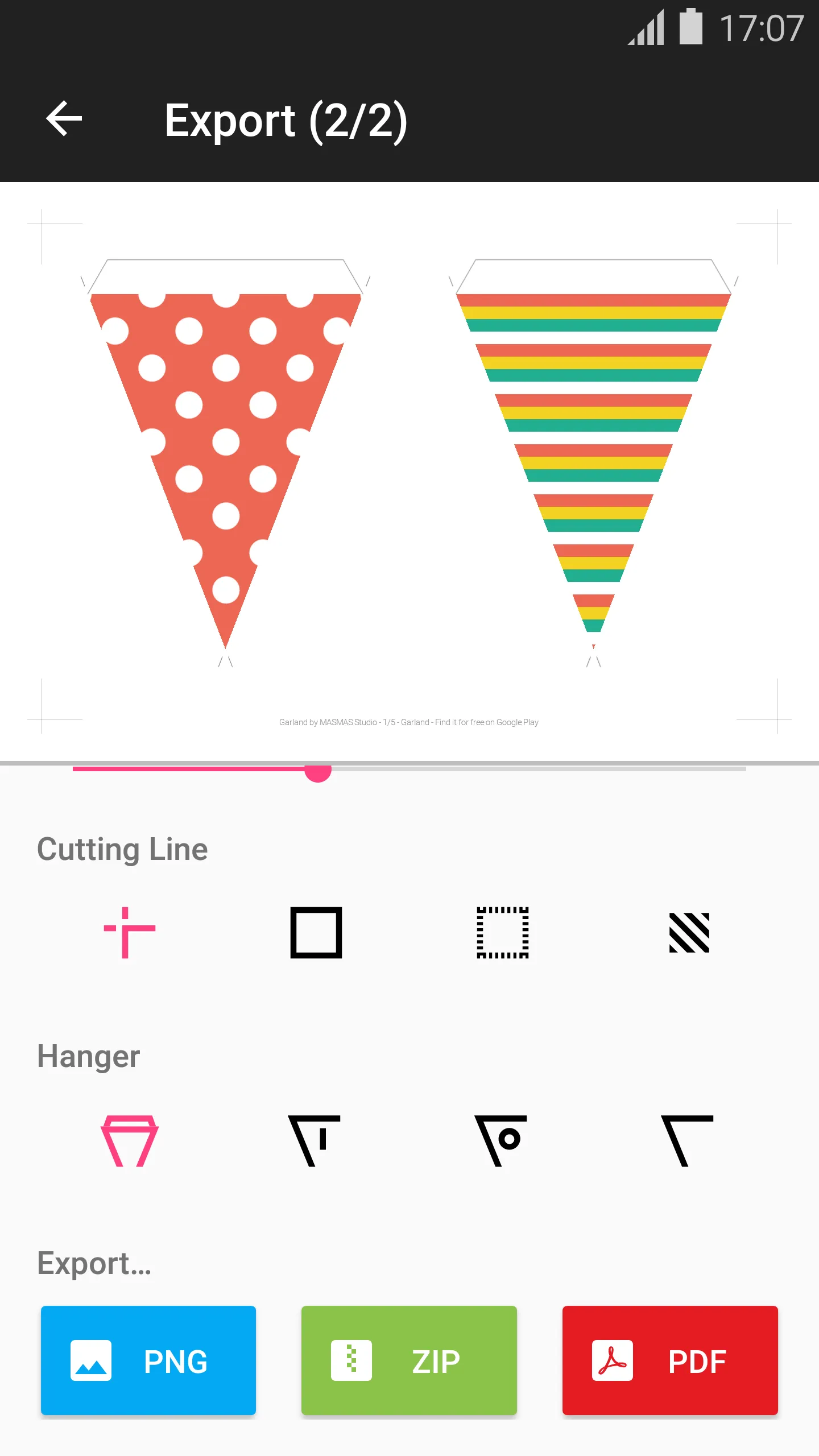 Garland - Amazing Bunting Make | Indus Appstore | Screenshot