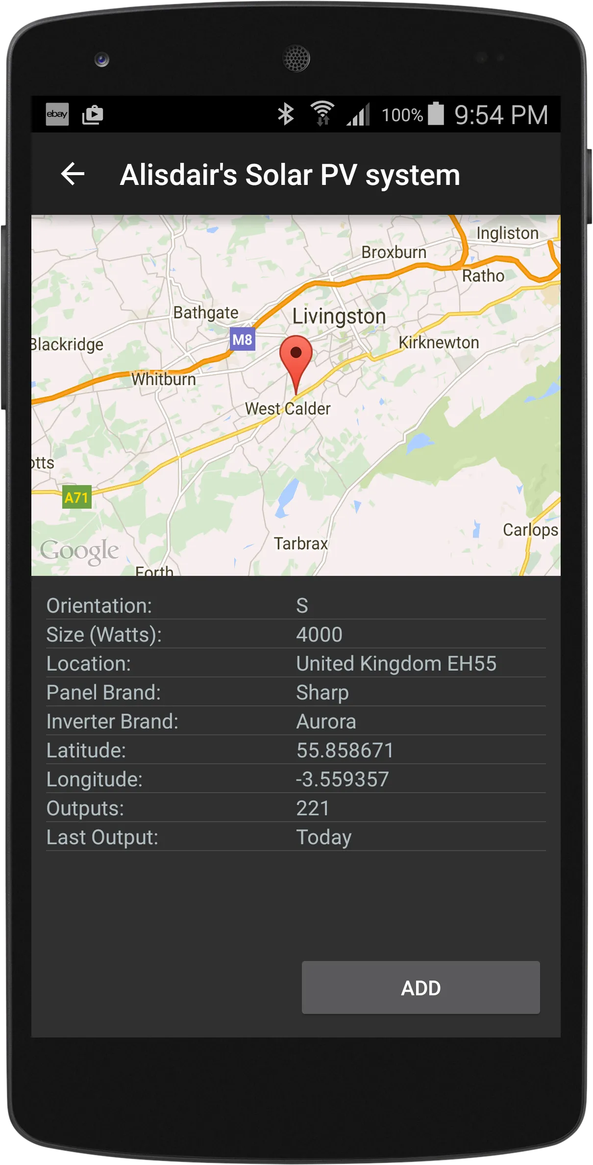 PV Output | Indus Appstore | Screenshot