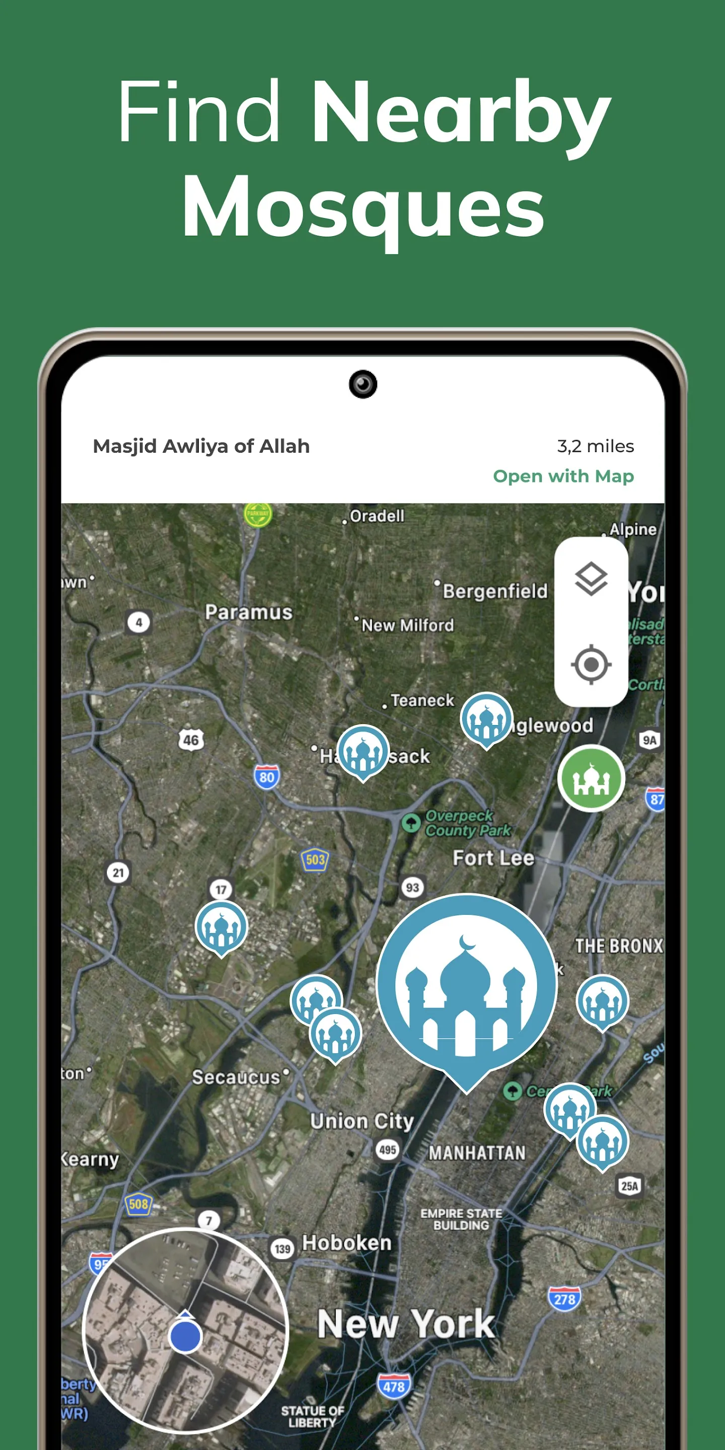 Qibla Finder Compass 100% | Indus Appstore | Screenshot