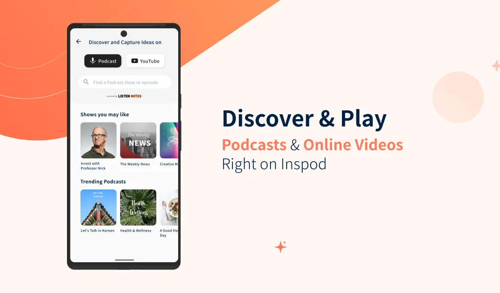 Inspod - Video & Podcast notes | Indus Appstore | Screenshot