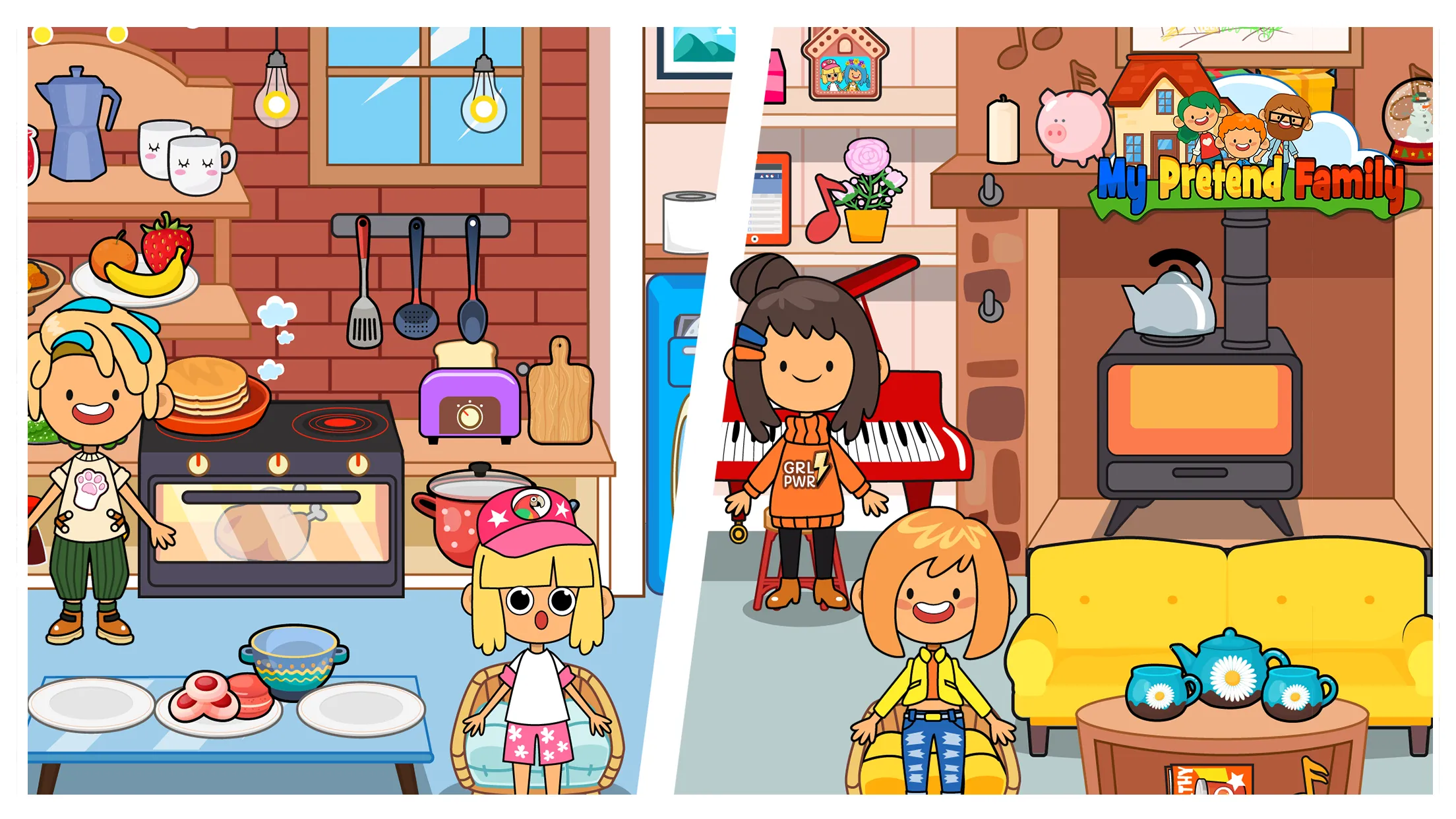 My Pretend Home & Family Town | Indus Appstore | Screenshot