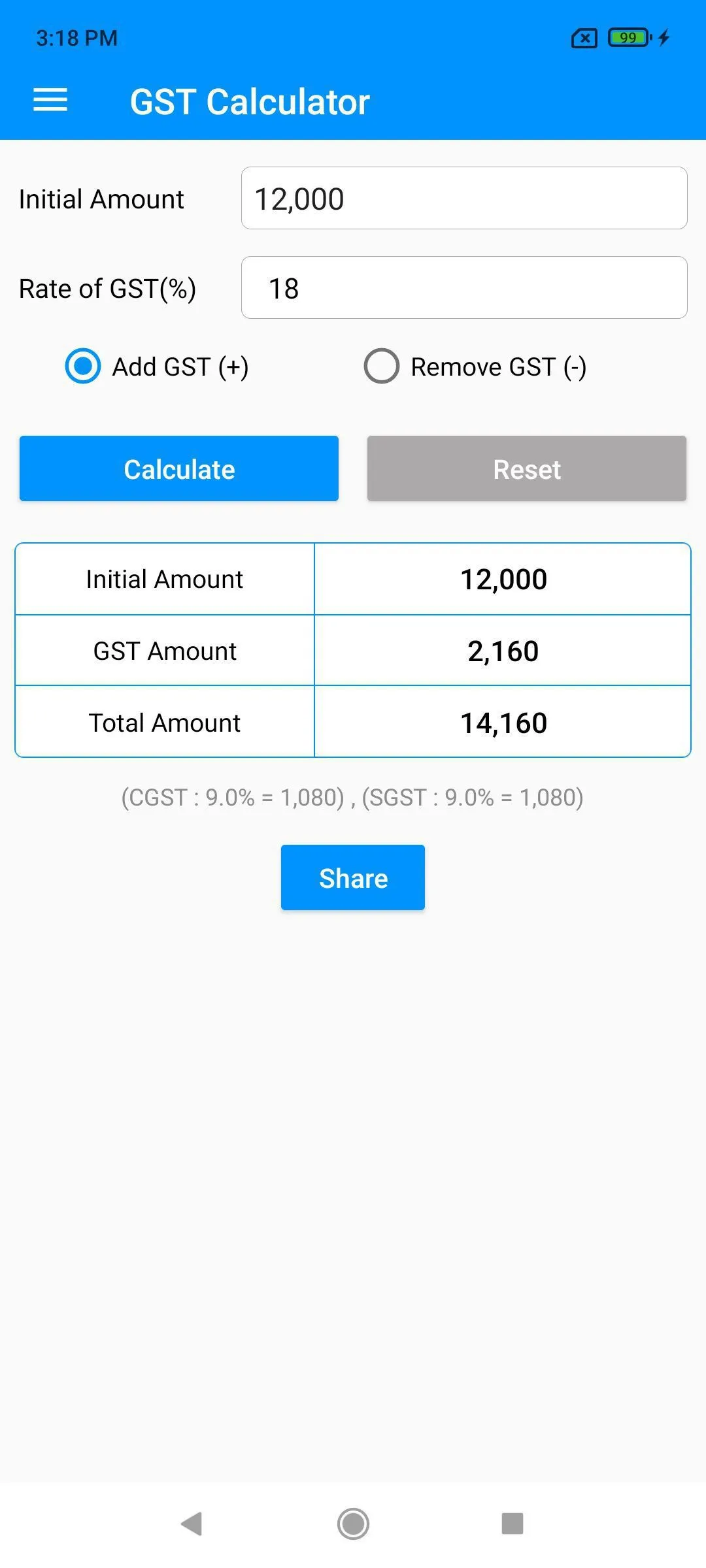 Financial Calculator | Indus Appstore | Screenshot