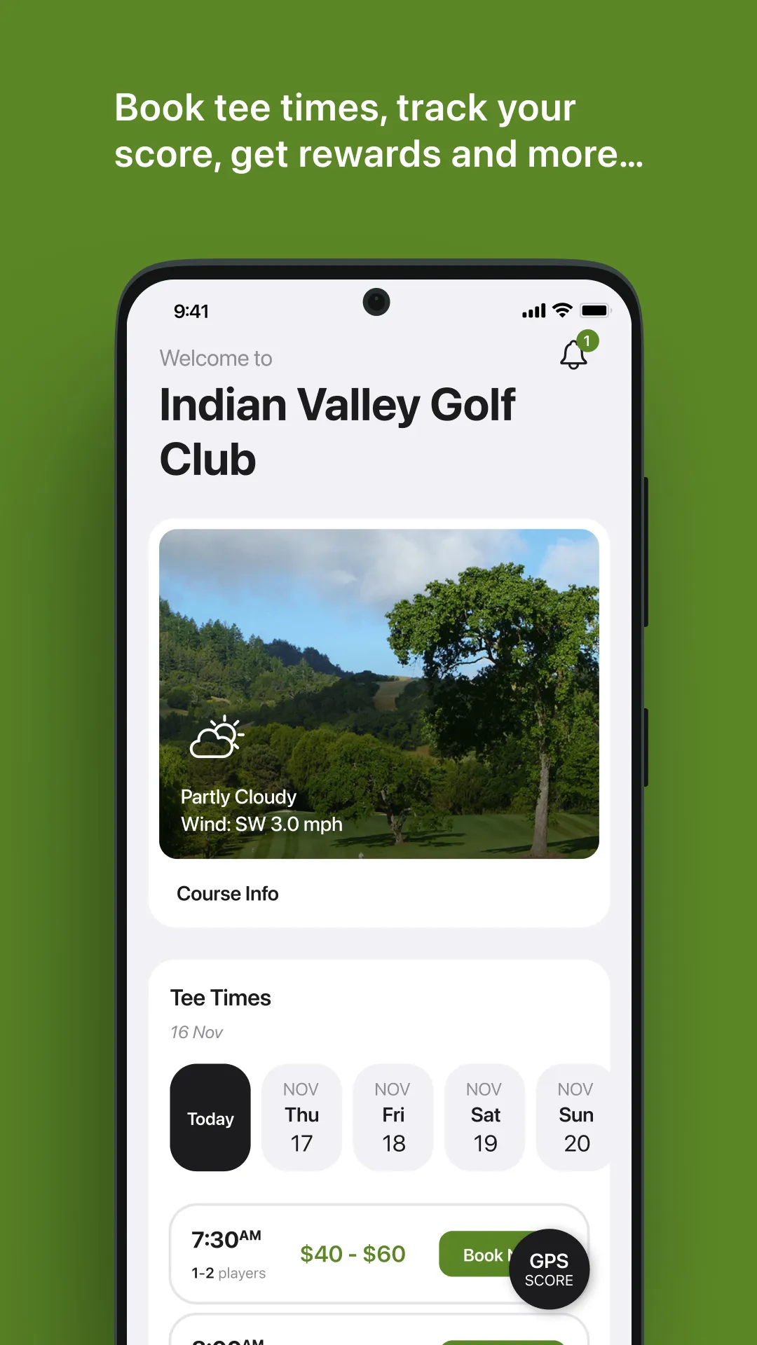 Indian Valley Golf Club | Indus Appstore | Screenshot