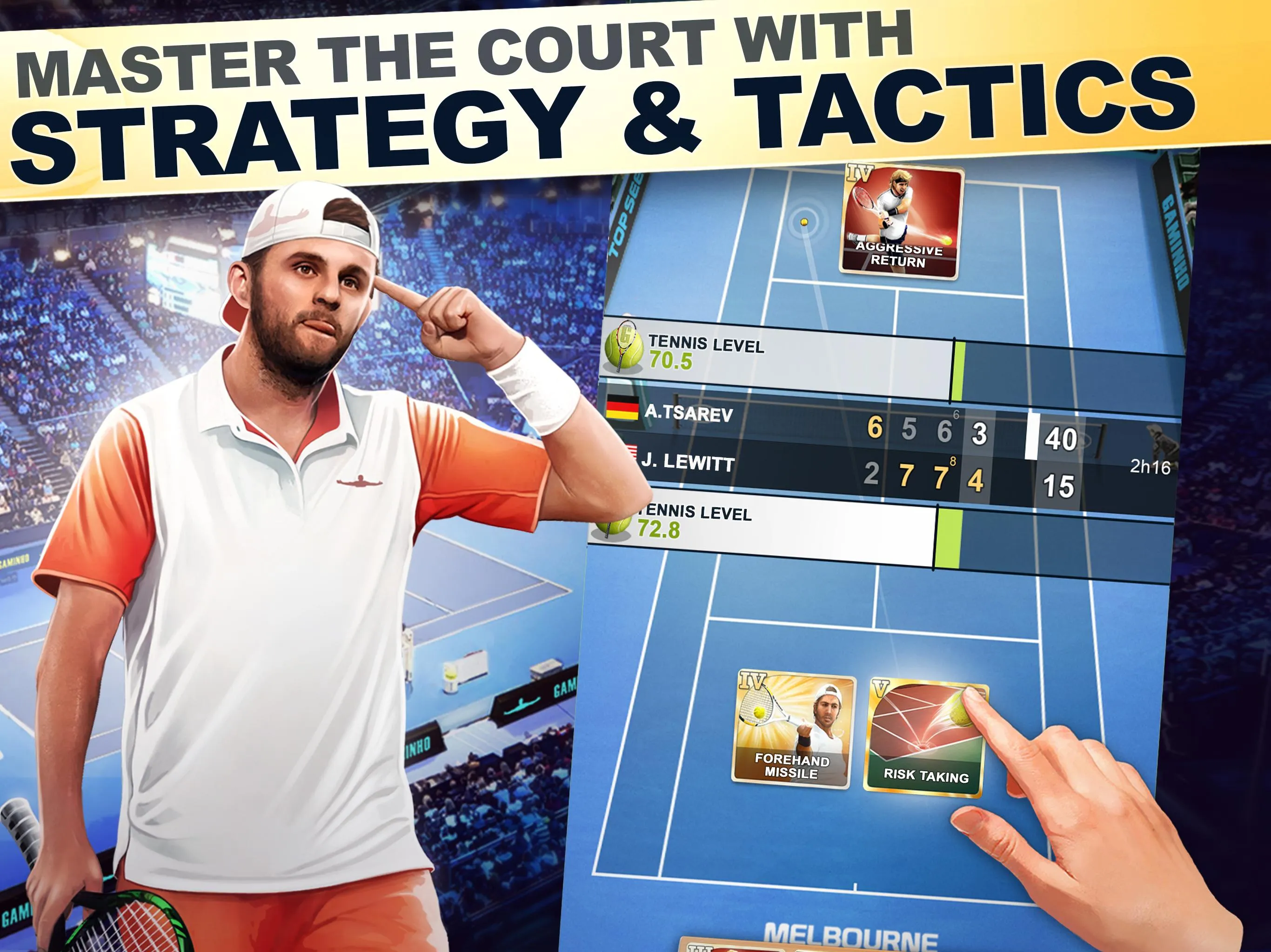 TOP SEED Tennis Manager 2024 | Indus Appstore | Screenshot