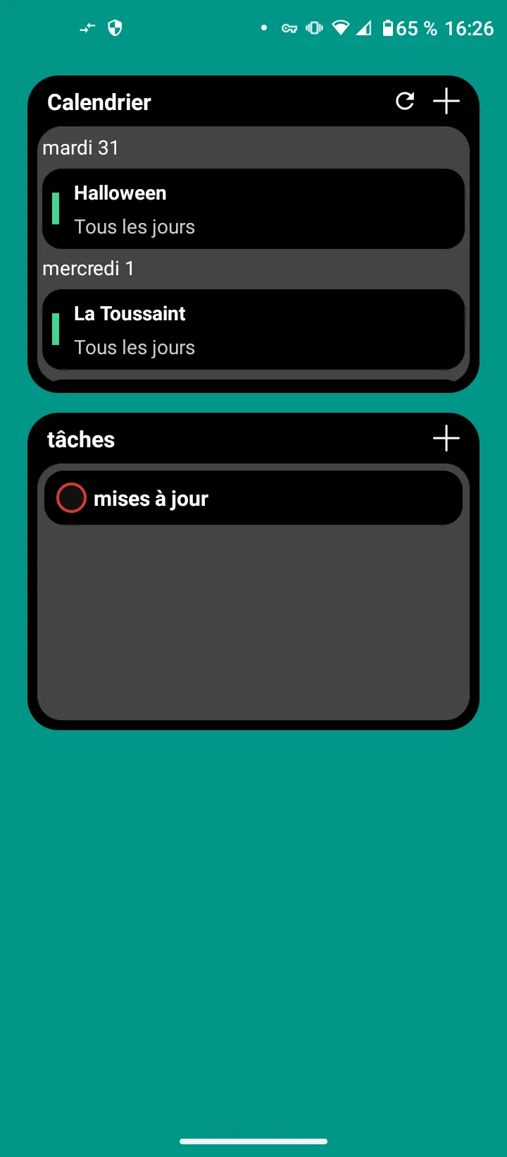 Mon carnet | Indus Appstore | Screenshot