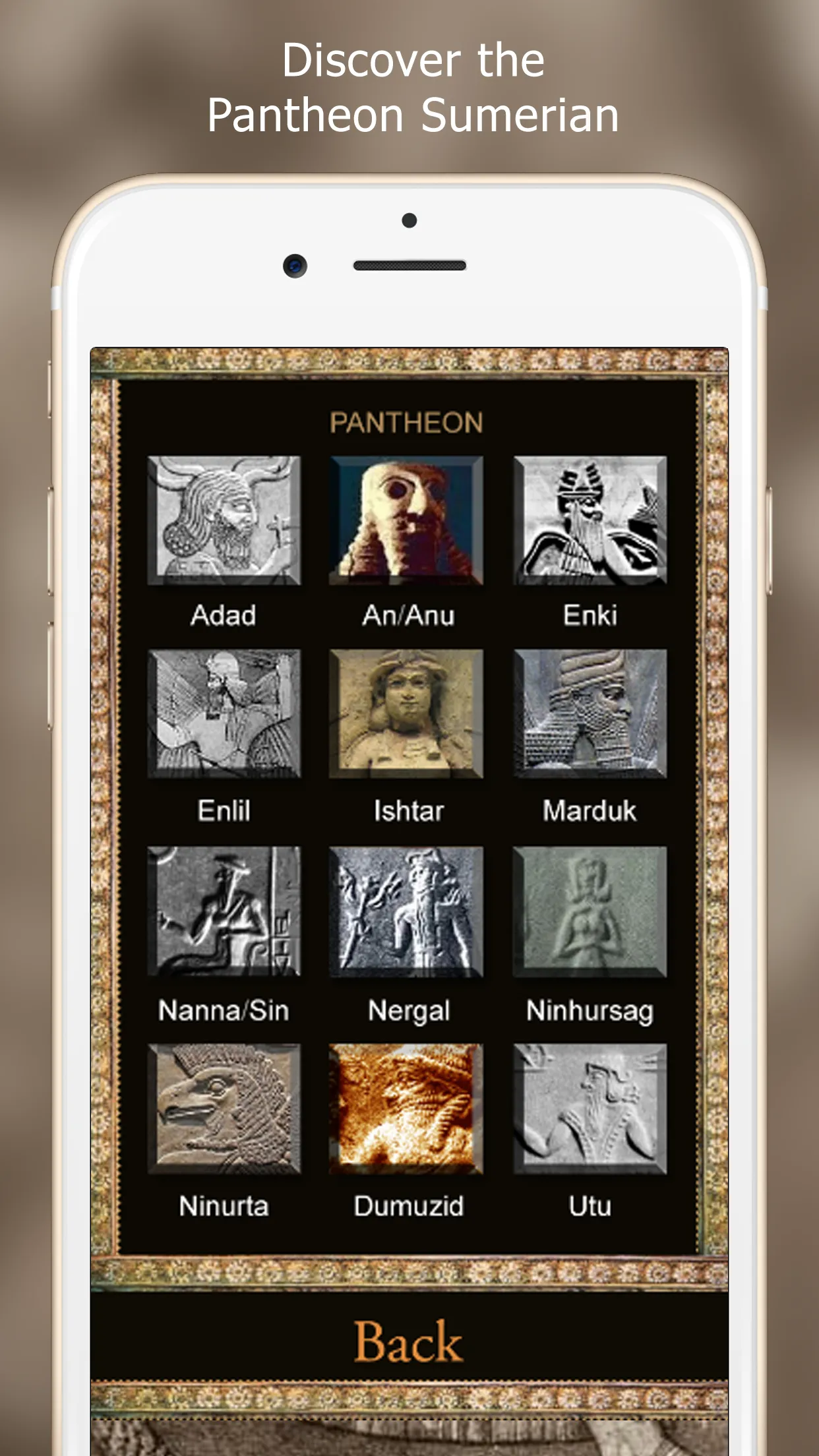 Sumerians Gods | Indus Appstore | Screenshot