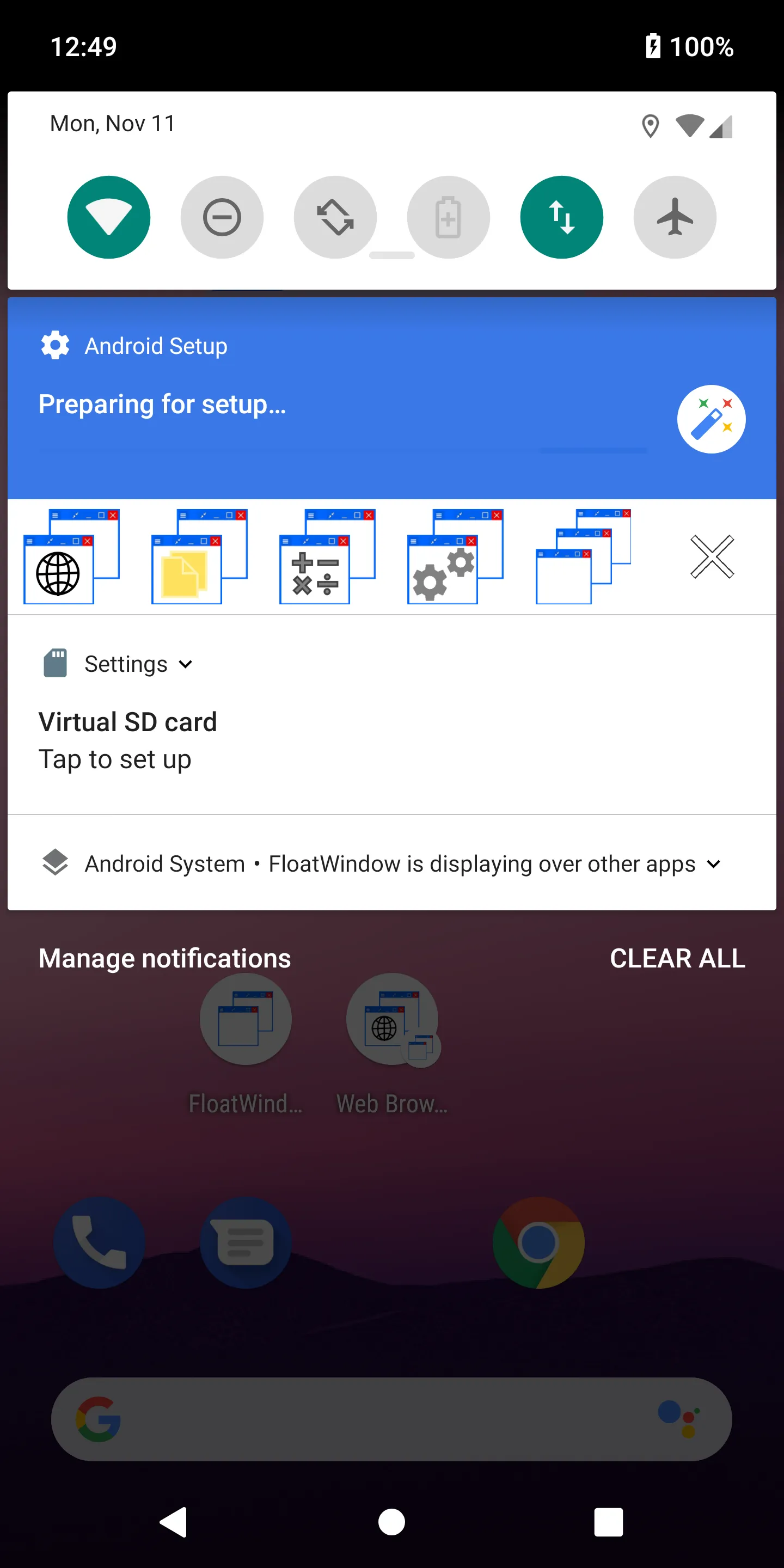 FloatWindow (multitasking) | Indus Appstore | Screenshot