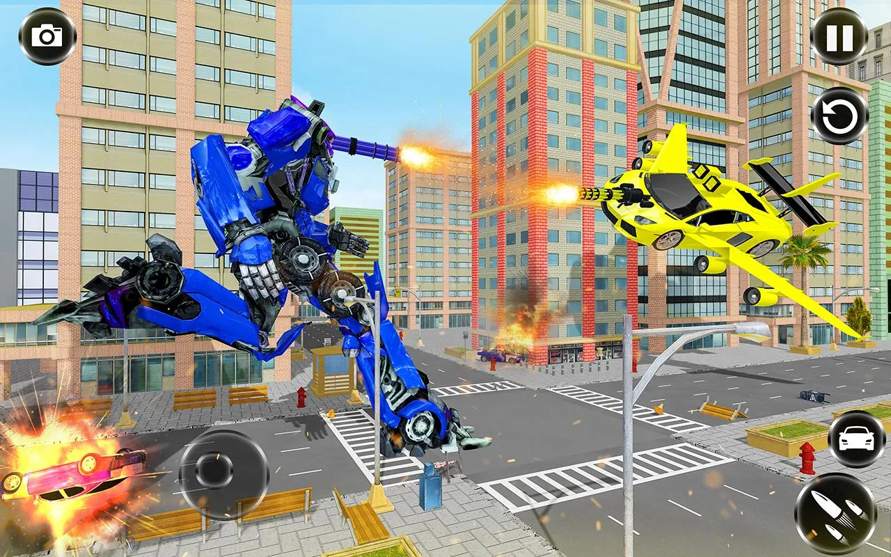 Flying Car Games Transformers | Indus Appstore | Screenshot