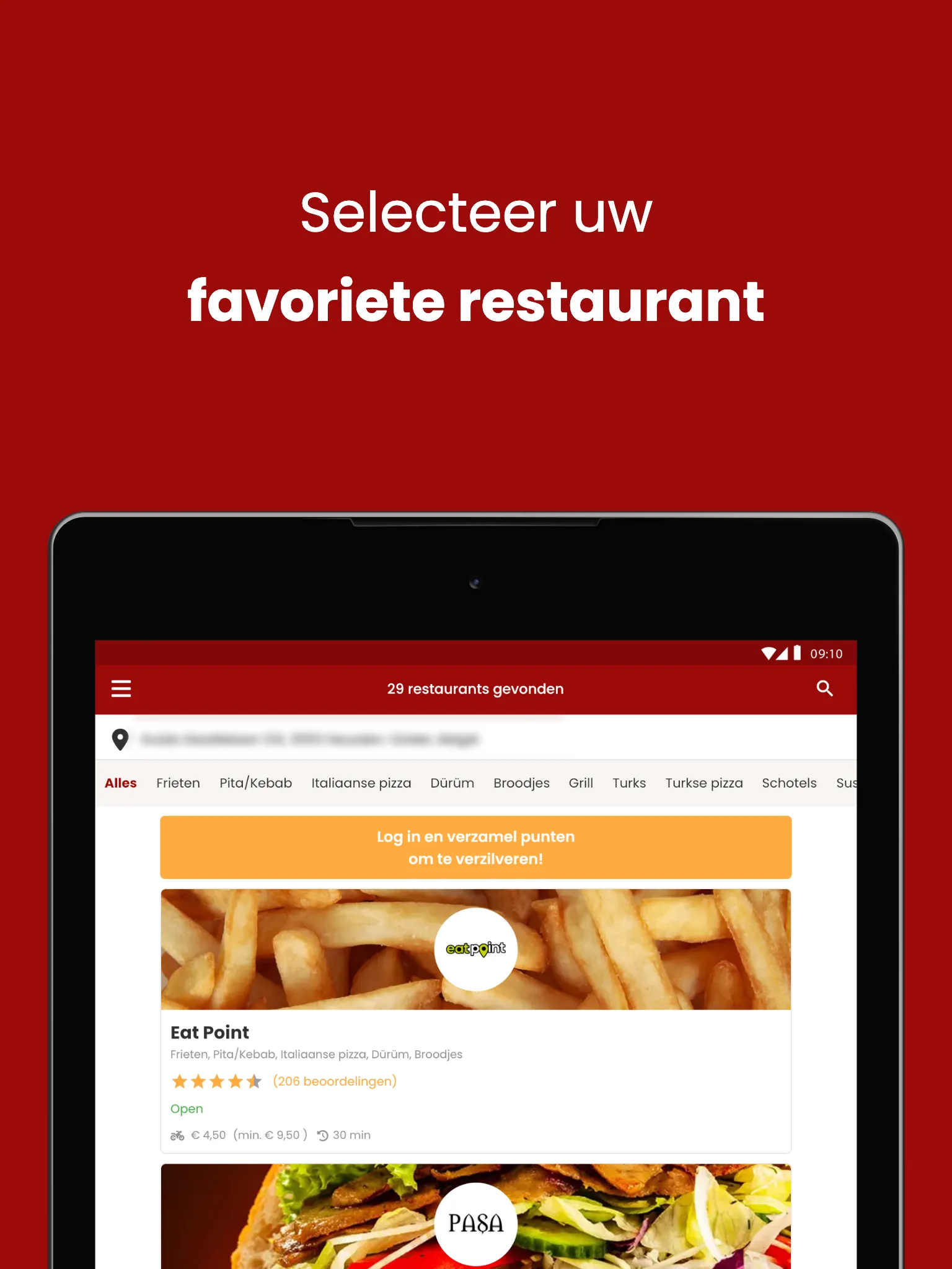 Menute.be - Order food | Indus Appstore | Screenshot