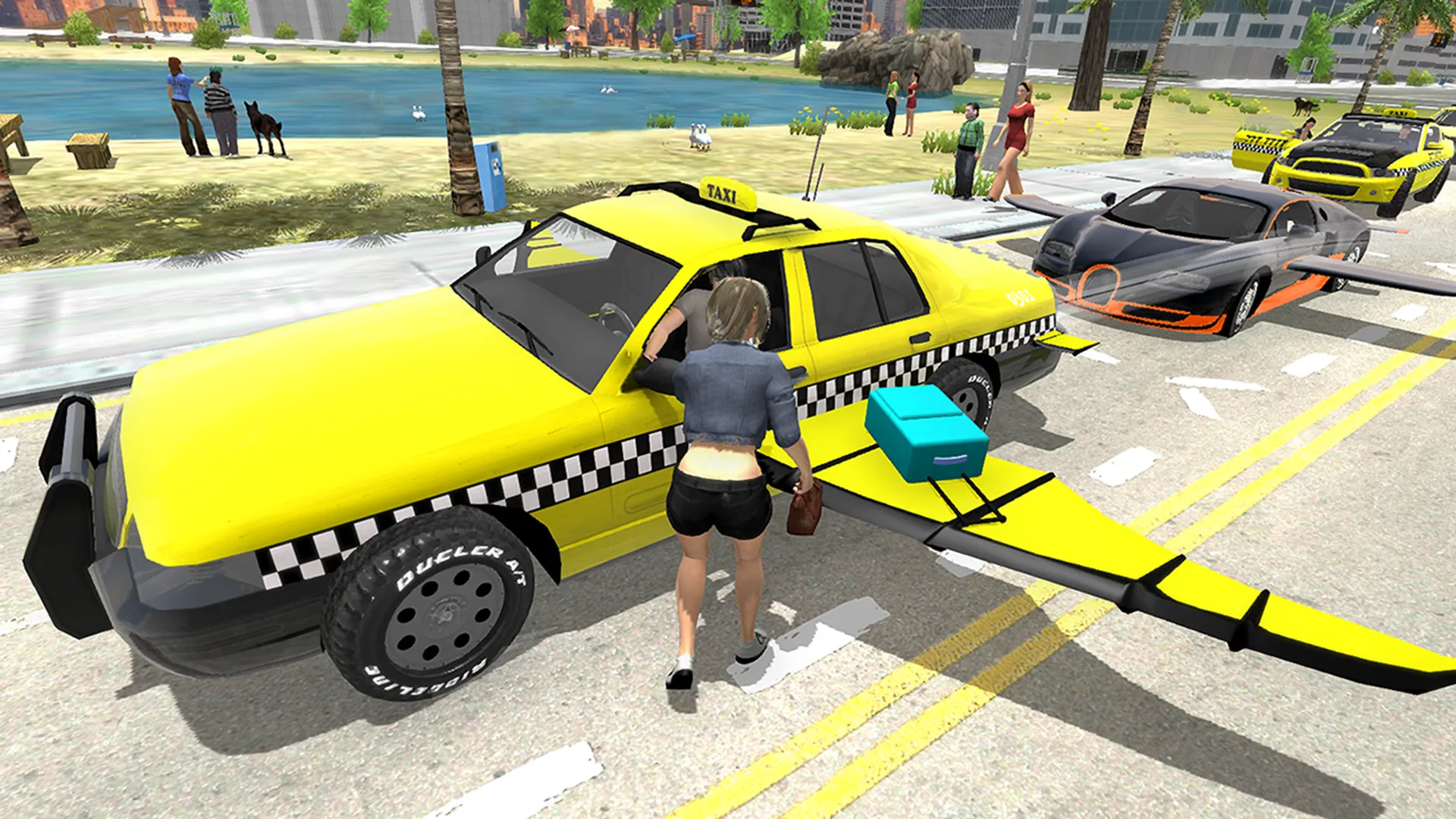 Flying Car Transport Simulator | Indus Appstore | Screenshot