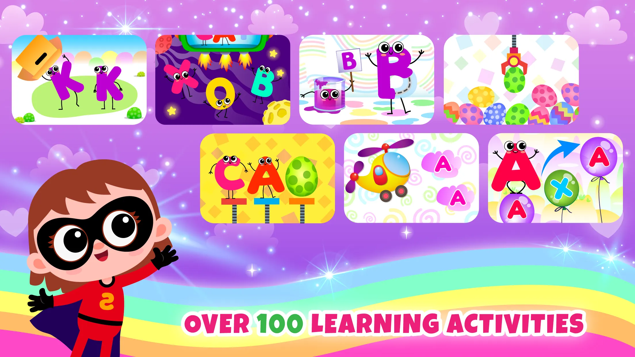 Learn to read! Games for girls | Indus Appstore | Screenshot