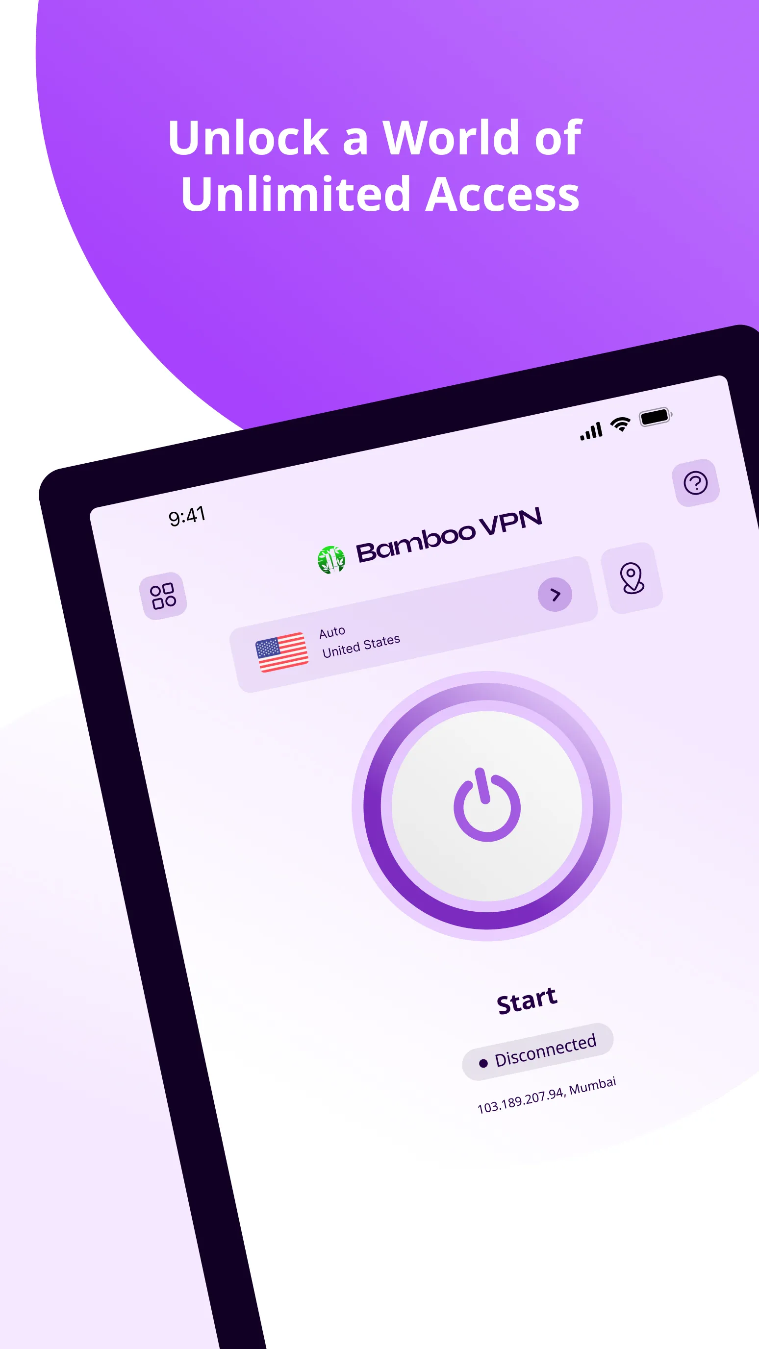 Bamboo VPN | Indus Appstore | Screenshot