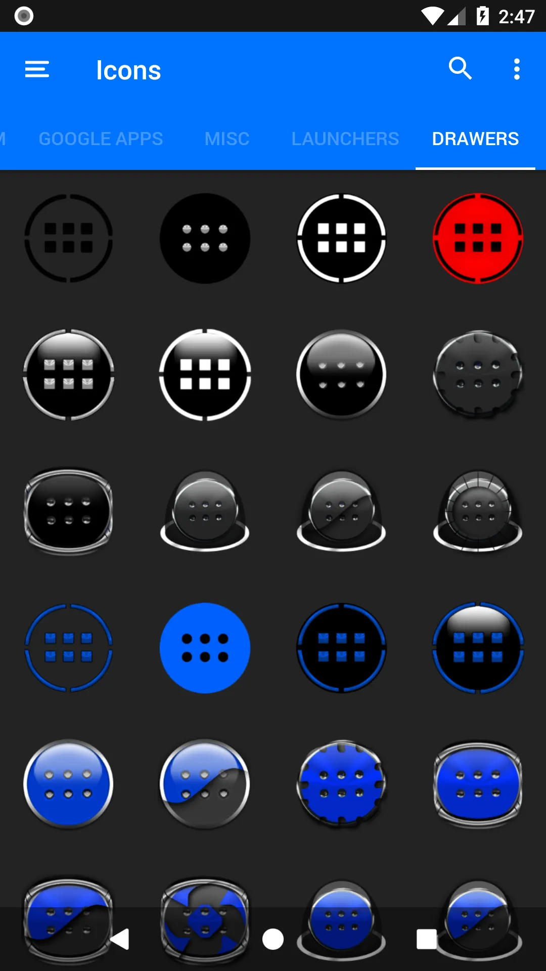 Oreo Red Icon Pack P2 | Indus Appstore | Screenshot