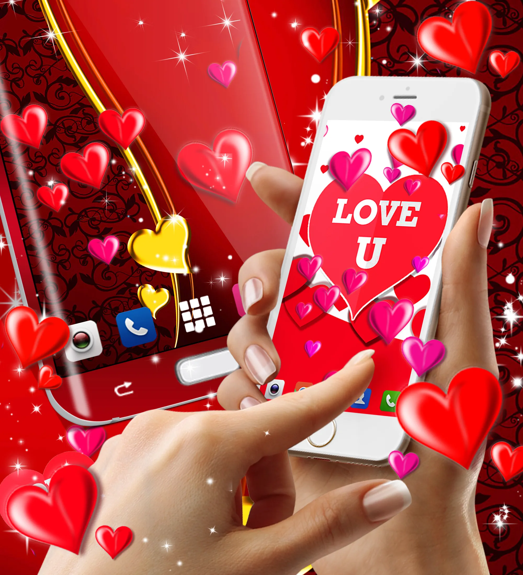 I love you live wallpaper | Indus Appstore | Screenshot