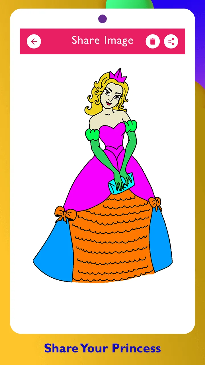 Princess Painting Games | Indus Appstore | Screenshot