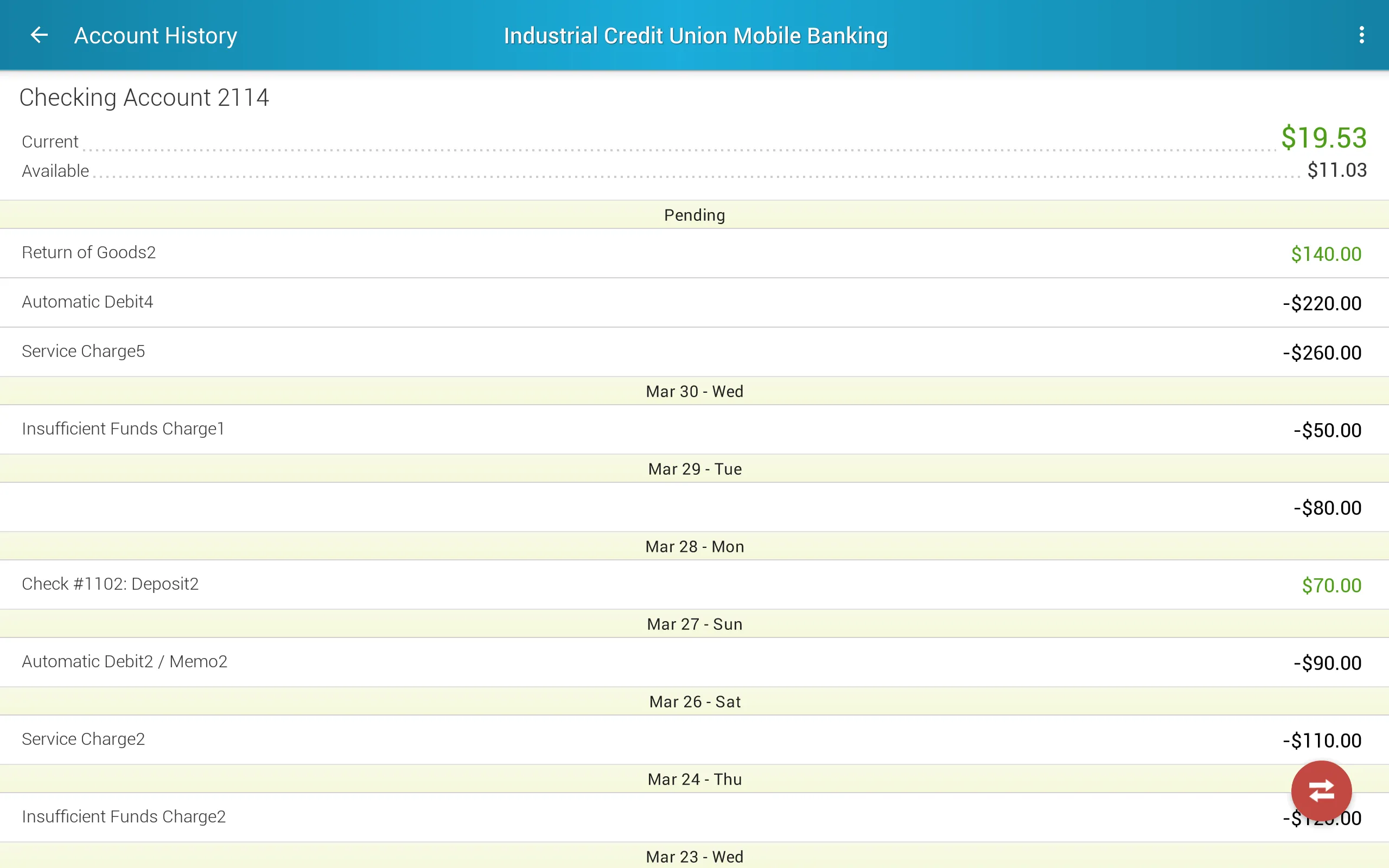 Industrial Credit Union | Indus Appstore | Screenshot