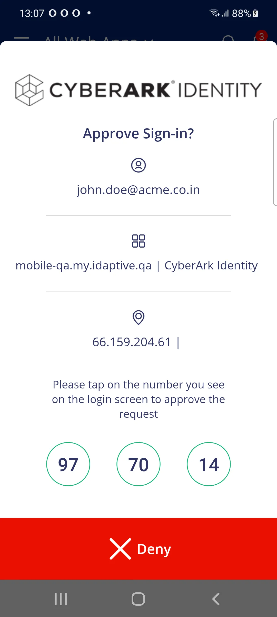 CyberArk Identity | Indus Appstore | Screenshot