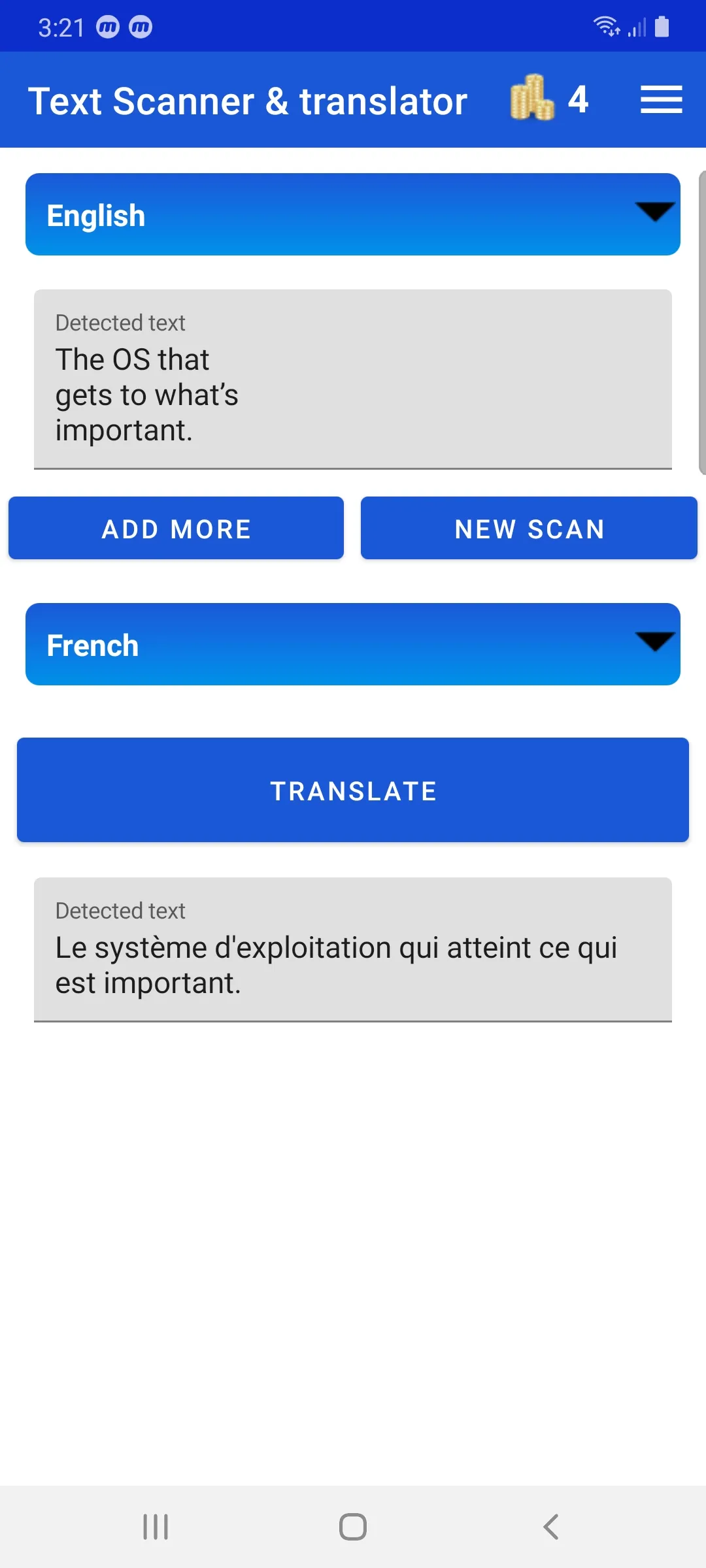 Text Scanner & translator | Indus Appstore | Screenshot