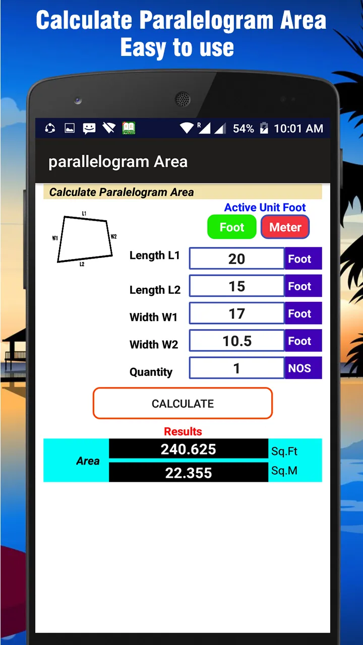 Area Calculator | Indus Appstore | Screenshot