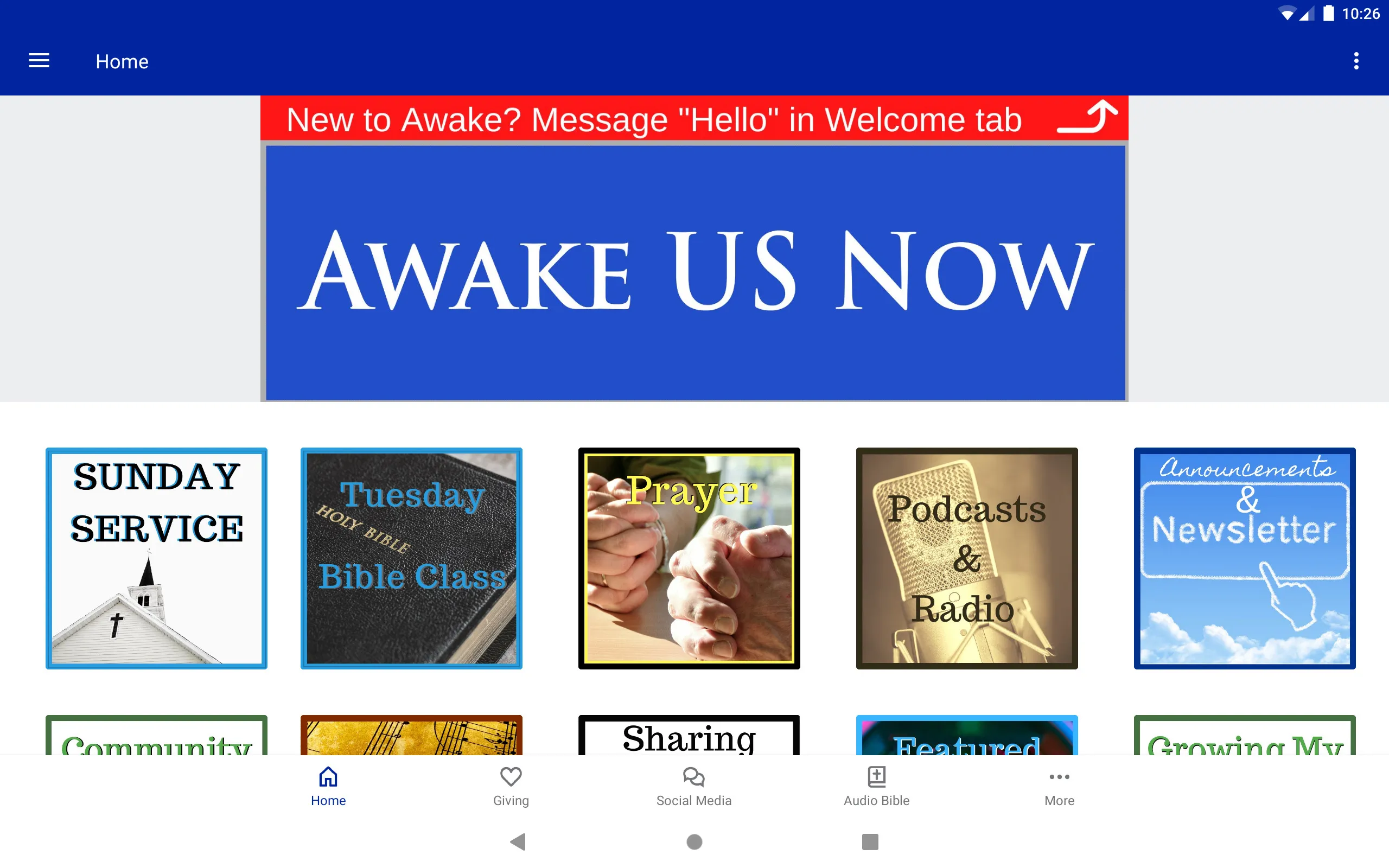 Awake Us Now | Indus Appstore | Screenshot