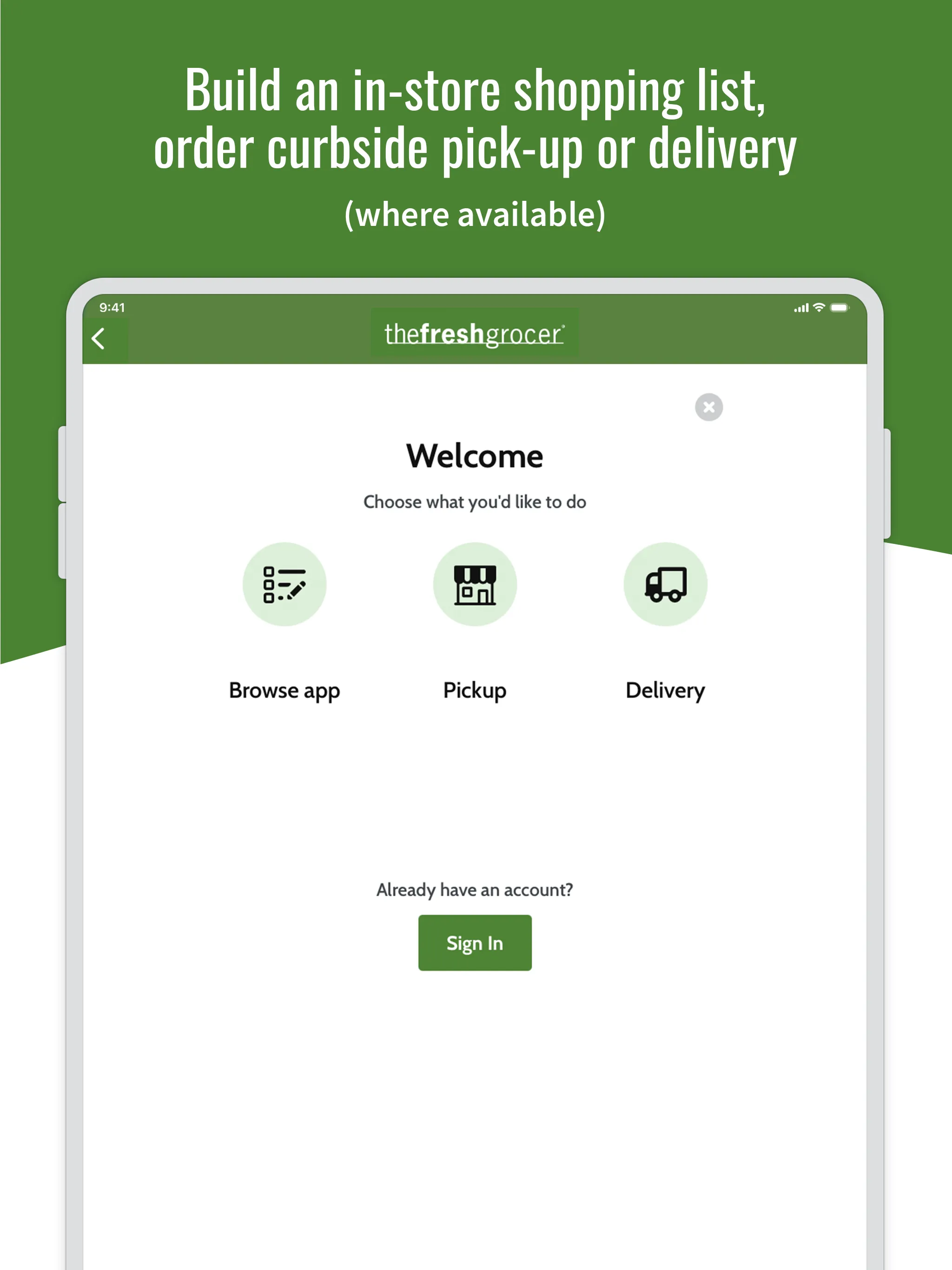 The Fresh Grocer | Indus Appstore | Screenshot