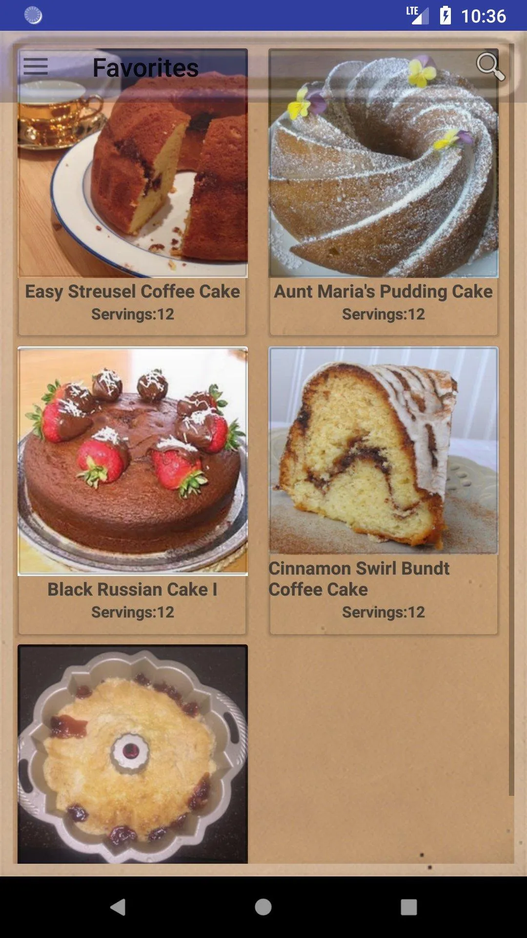 Bundt Cake Recipes ~ Bundt Pan | Indus Appstore | Screenshot