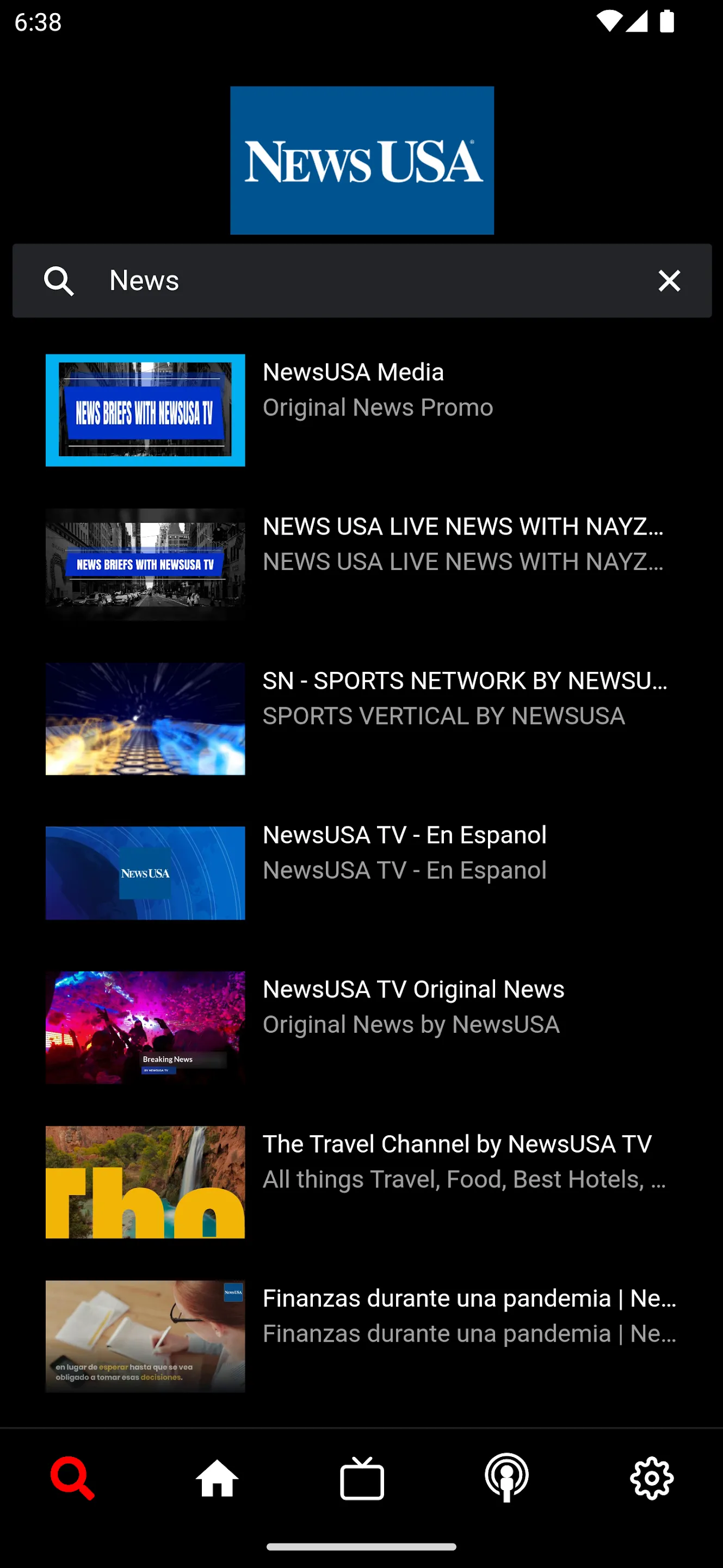 NewsUSA TV | Indus Appstore | Screenshot