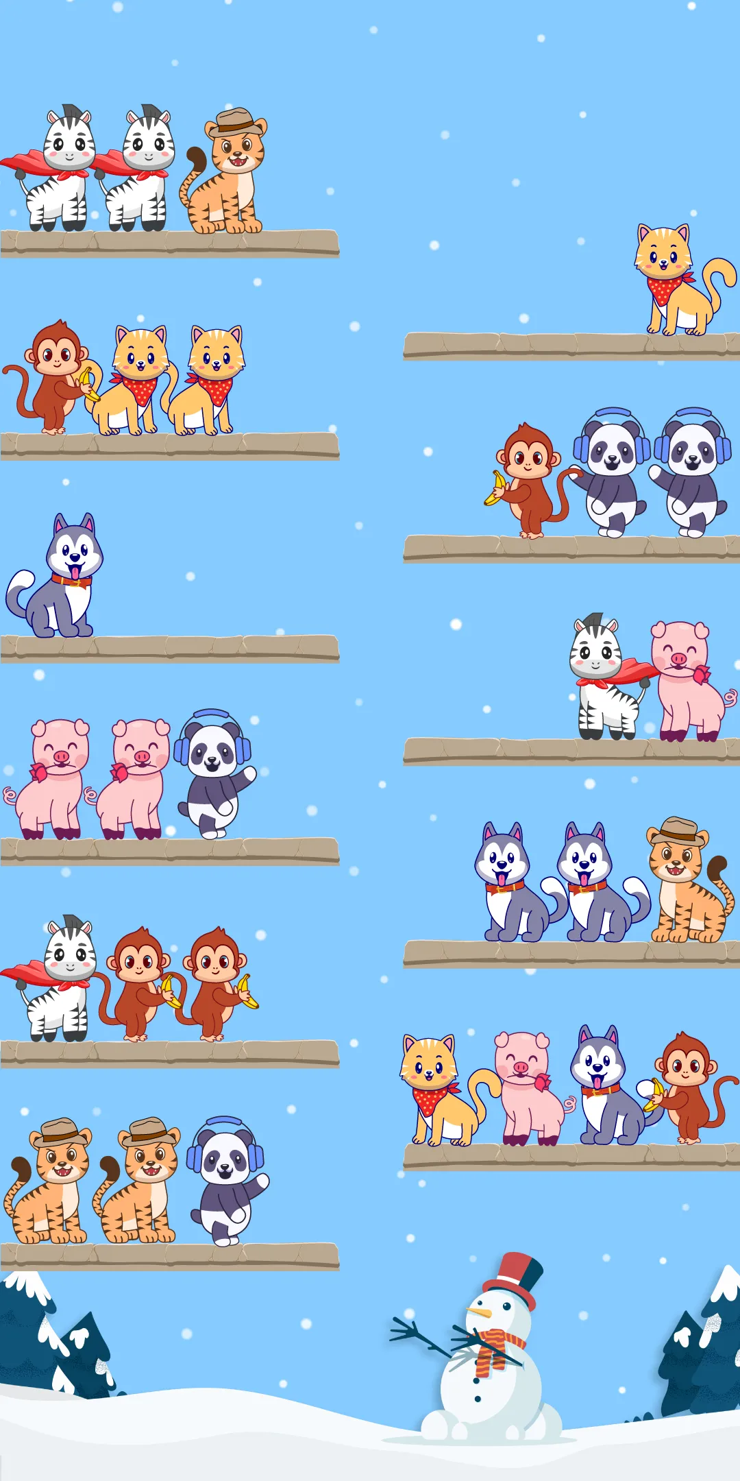 Animal Sort Puzzle - Pet Sort | Indus Appstore | Screenshot