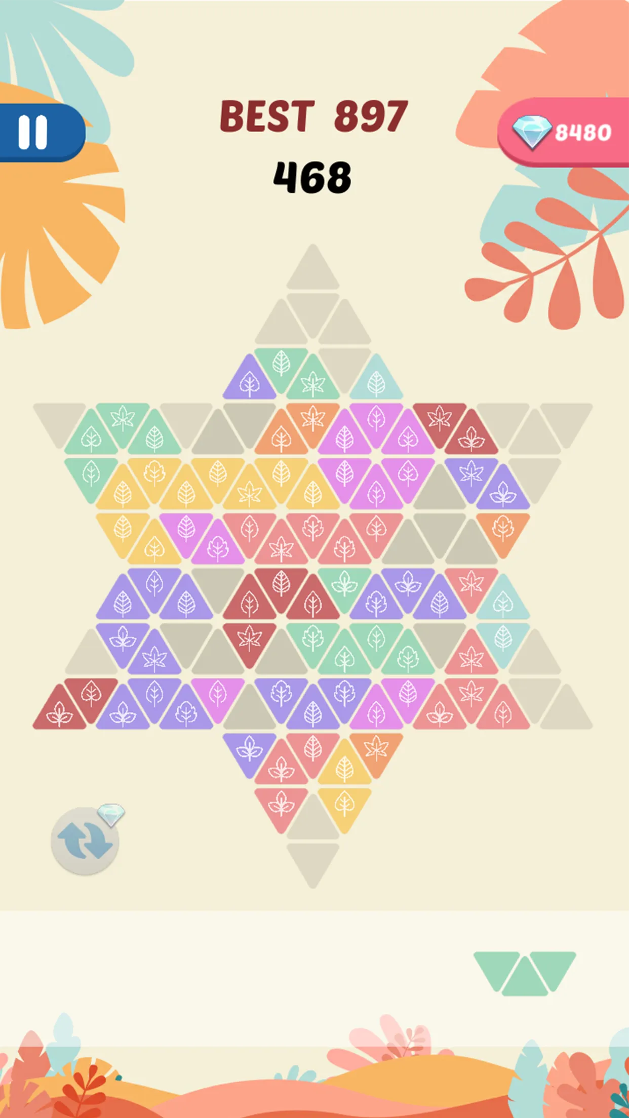 Hexagram Puzzle | Indus Appstore | Screenshot