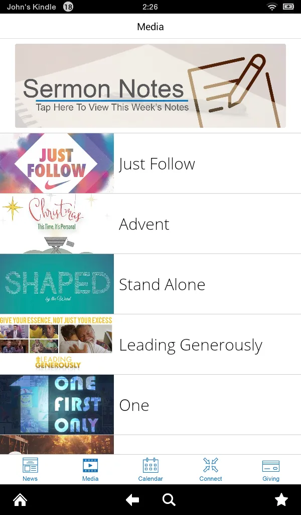 Grace Church Perrysburg | Indus Appstore | Screenshot