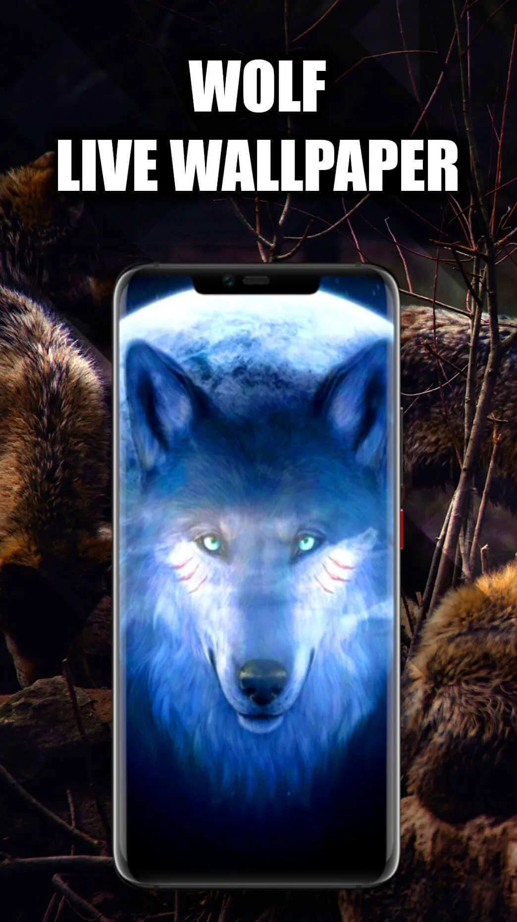 Wolf Wallpaper Live HD/3D/4K | Indus Appstore | Screenshot