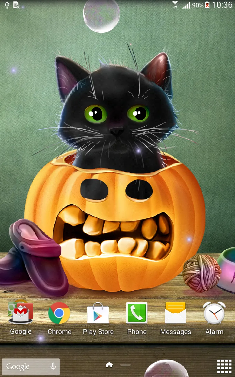 Cute Halloween Live Wallpaper | Indus Appstore | Screenshot