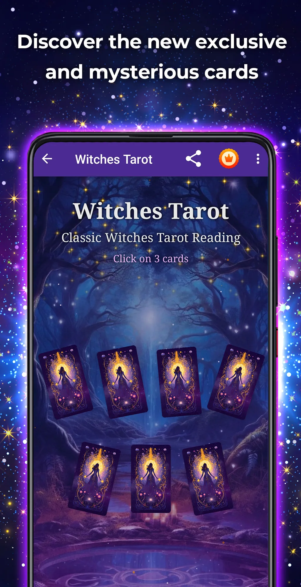 Witches Tarot in English | Indus Appstore | Screenshot