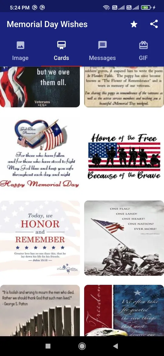 Memorial Day Wishes | Indus Appstore | Screenshot