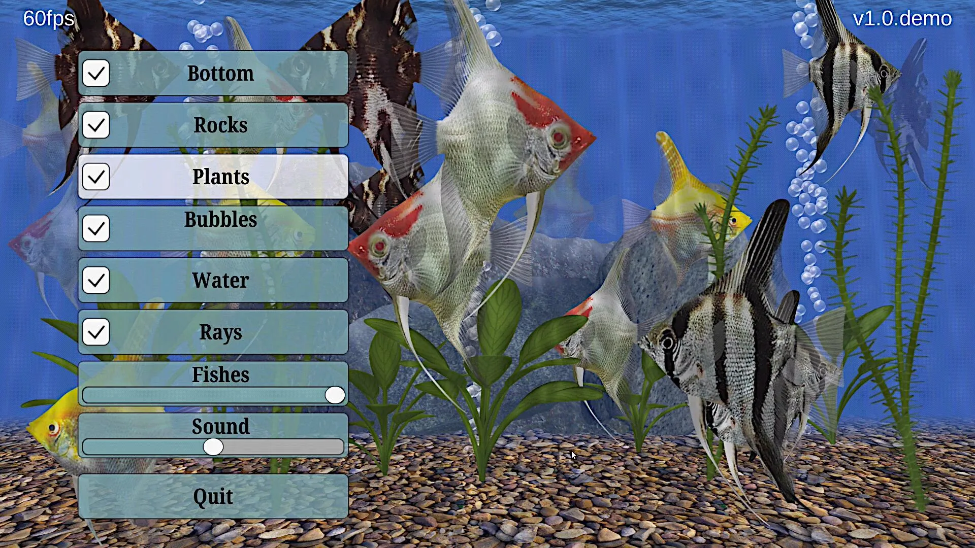 Angel Fish Aquarium TV Live | Indus Appstore | Screenshot