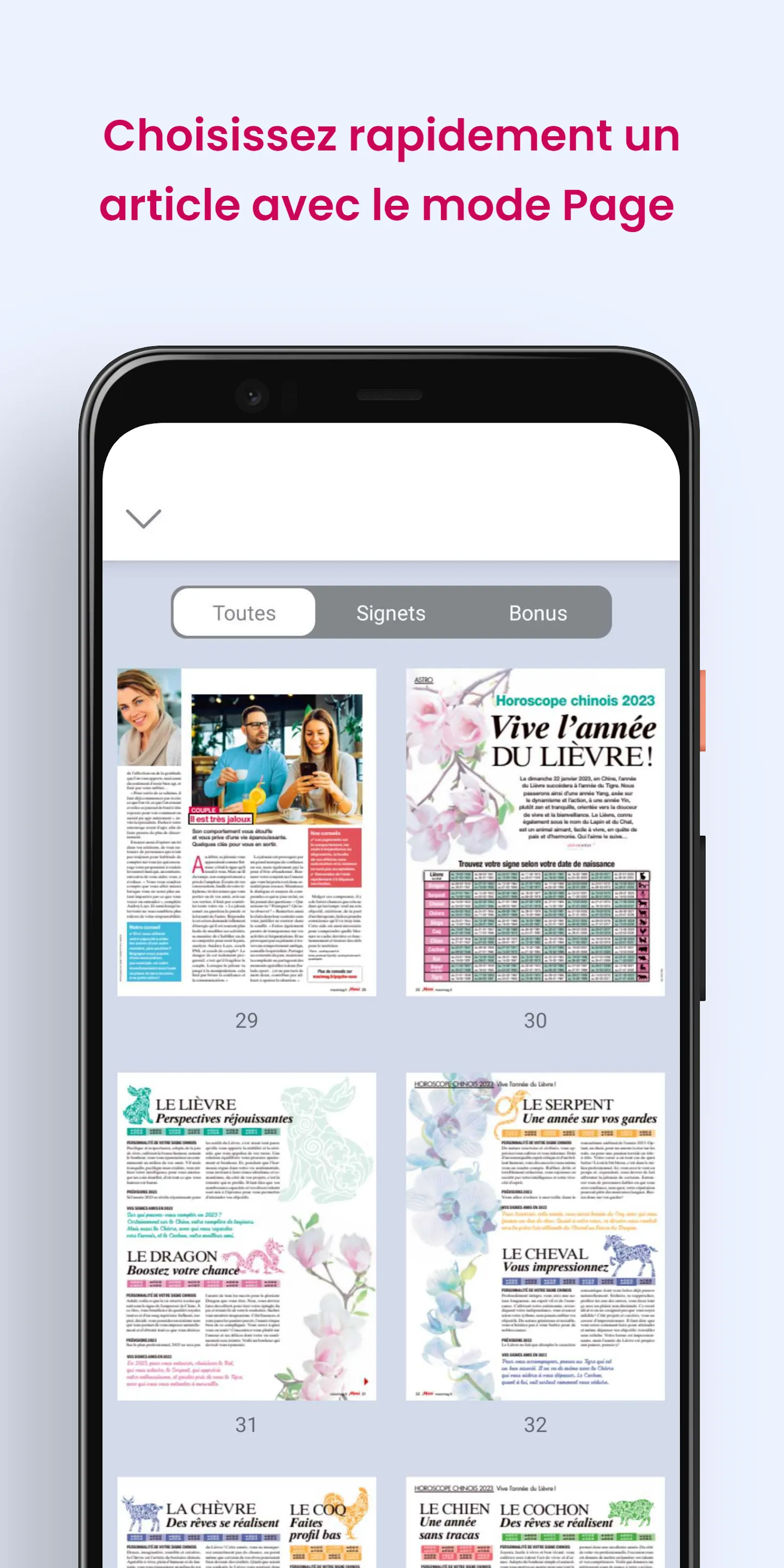 Kiosque Bauer Media France | Indus Appstore | Screenshot