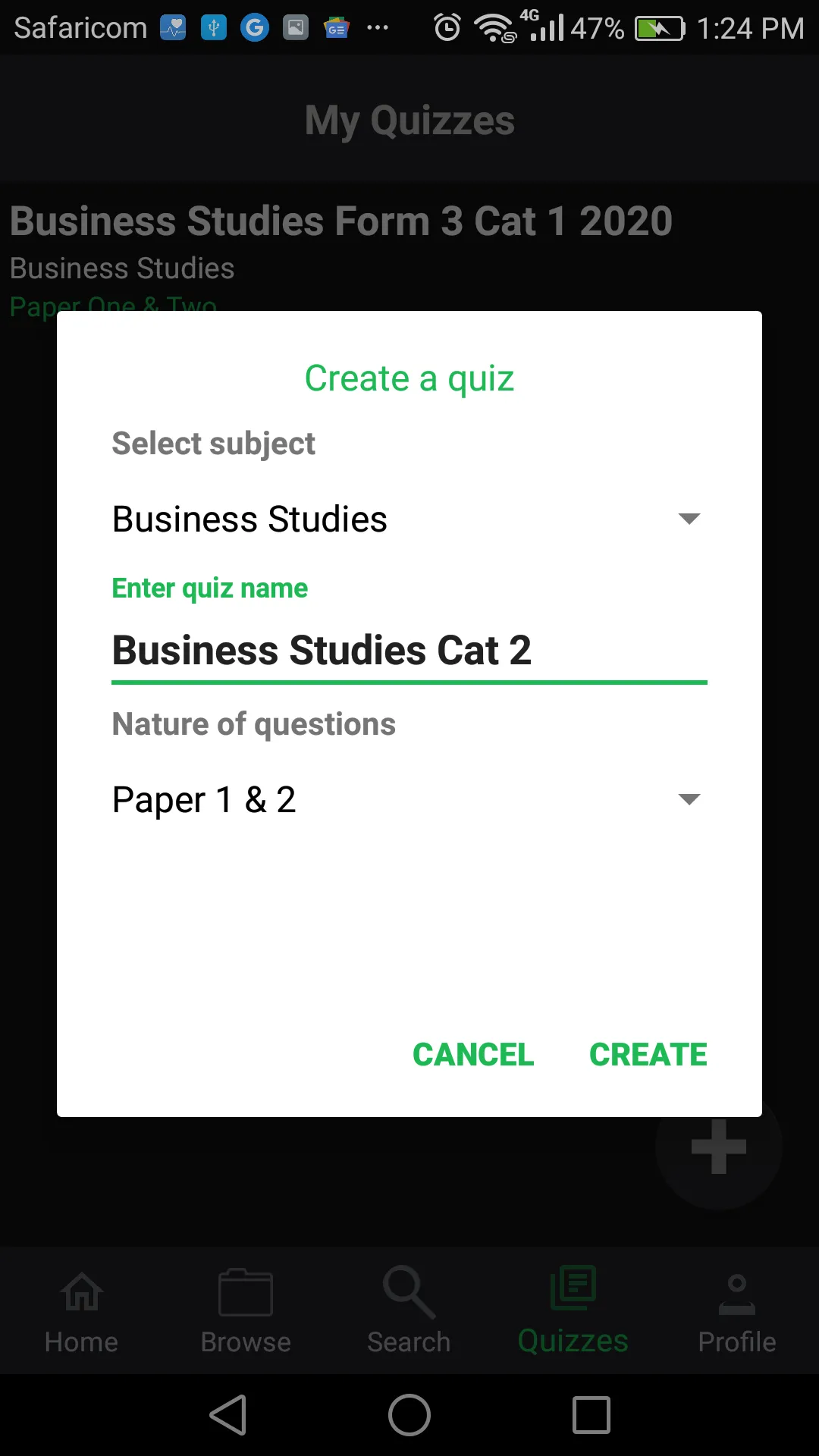 Let's Revise - KCSE & MOCK Que | Indus Appstore | Screenshot