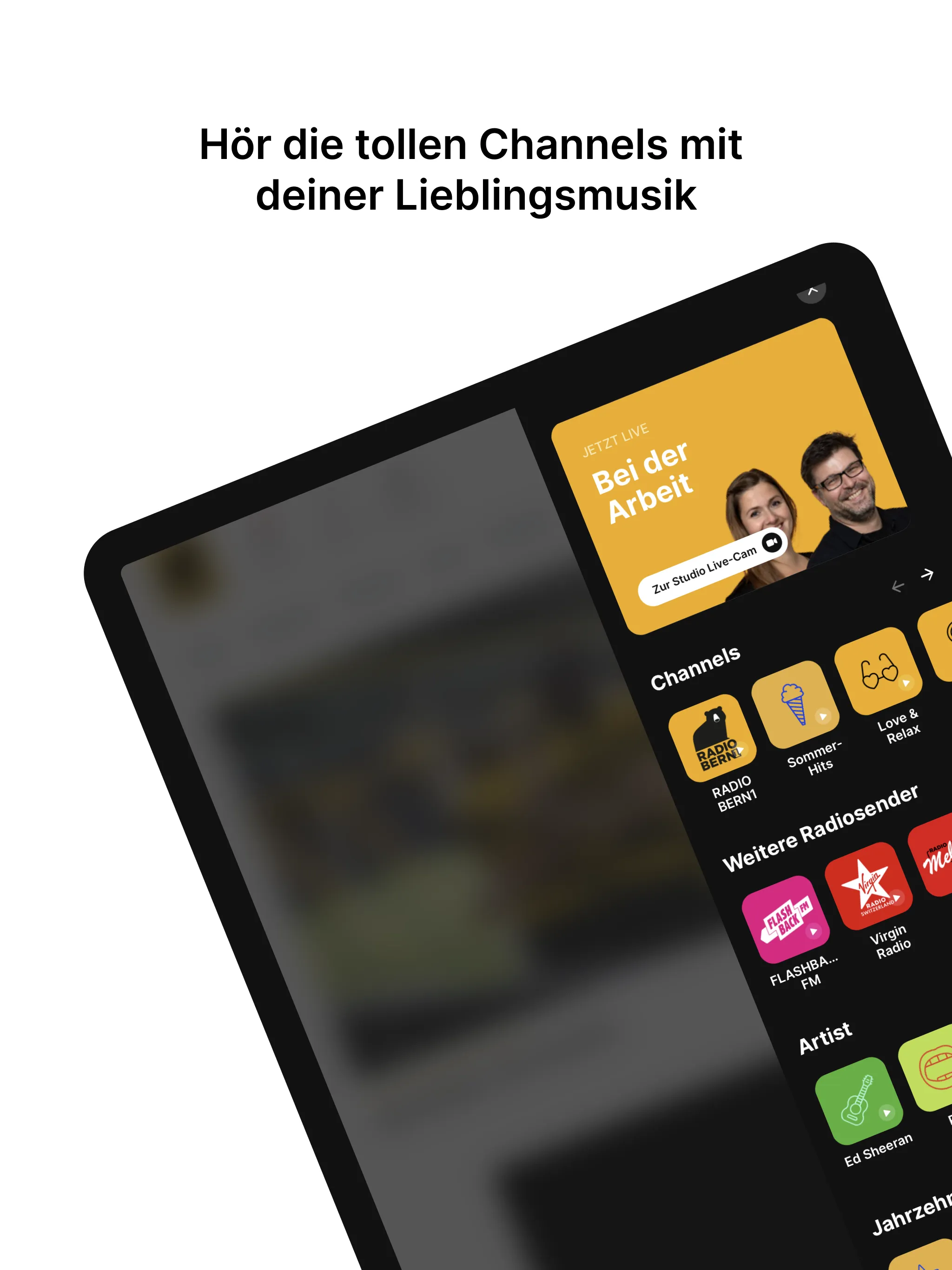 RADIO BERN1 | Indus Appstore | Screenshot