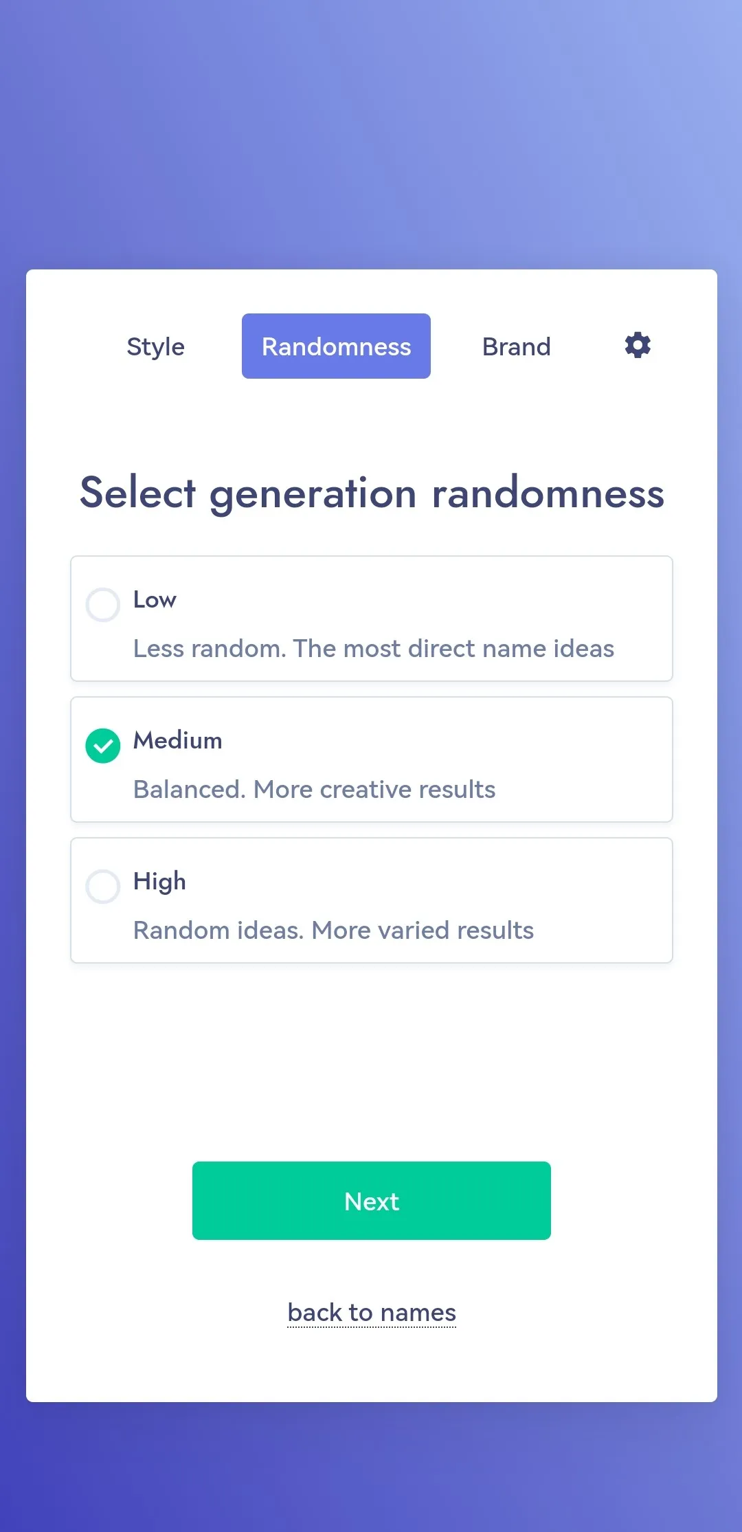 Ai NameLix | Ai Name Generator | Indus Appstore | Screenshot