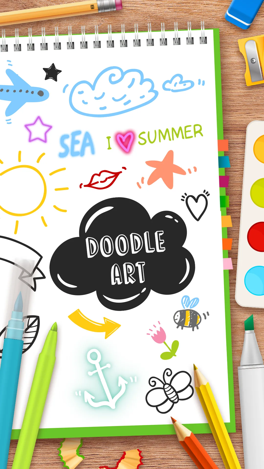 Draw Doodle - Kids drawing | Indus Appstore | Screenshot