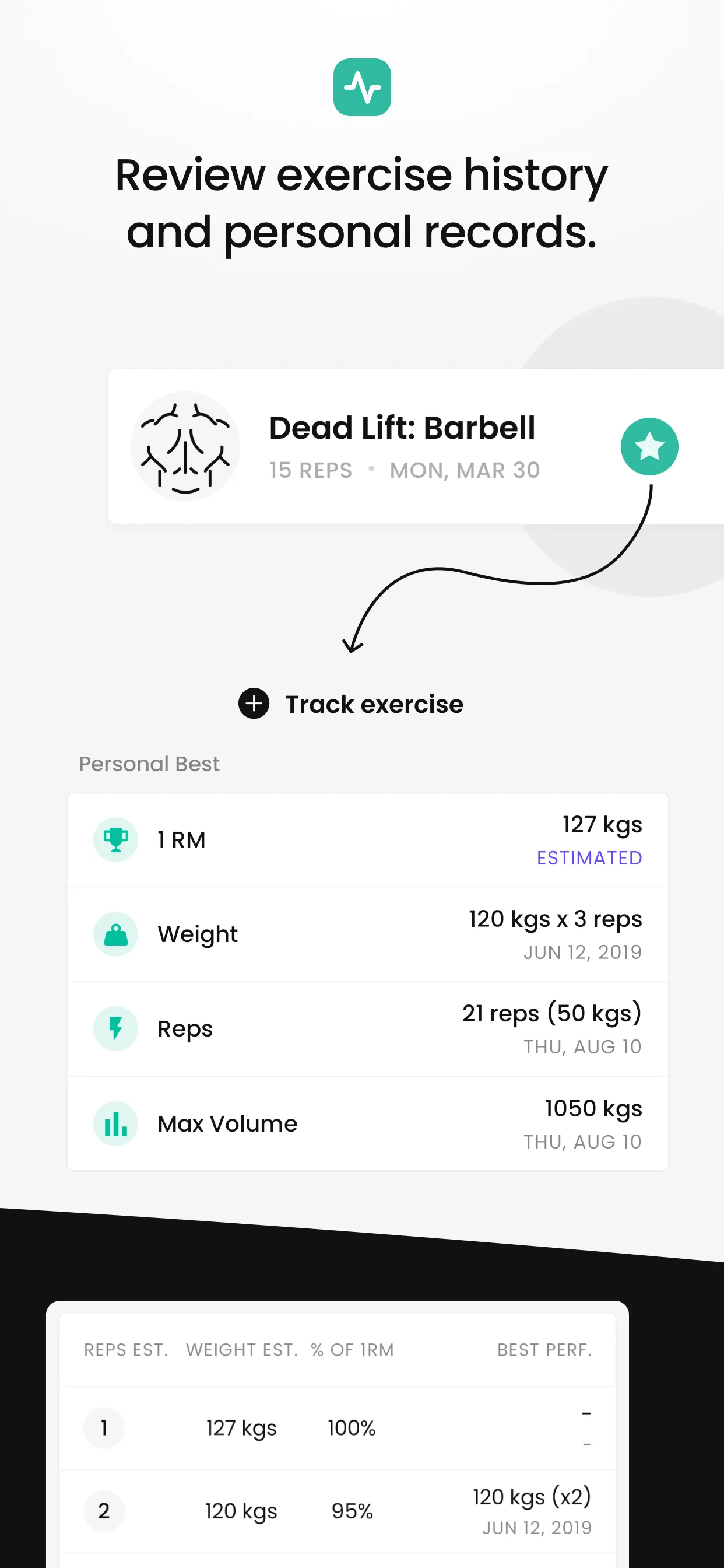 FitHero - Gym Workout Tracker | Indus Appstore | Screenshot