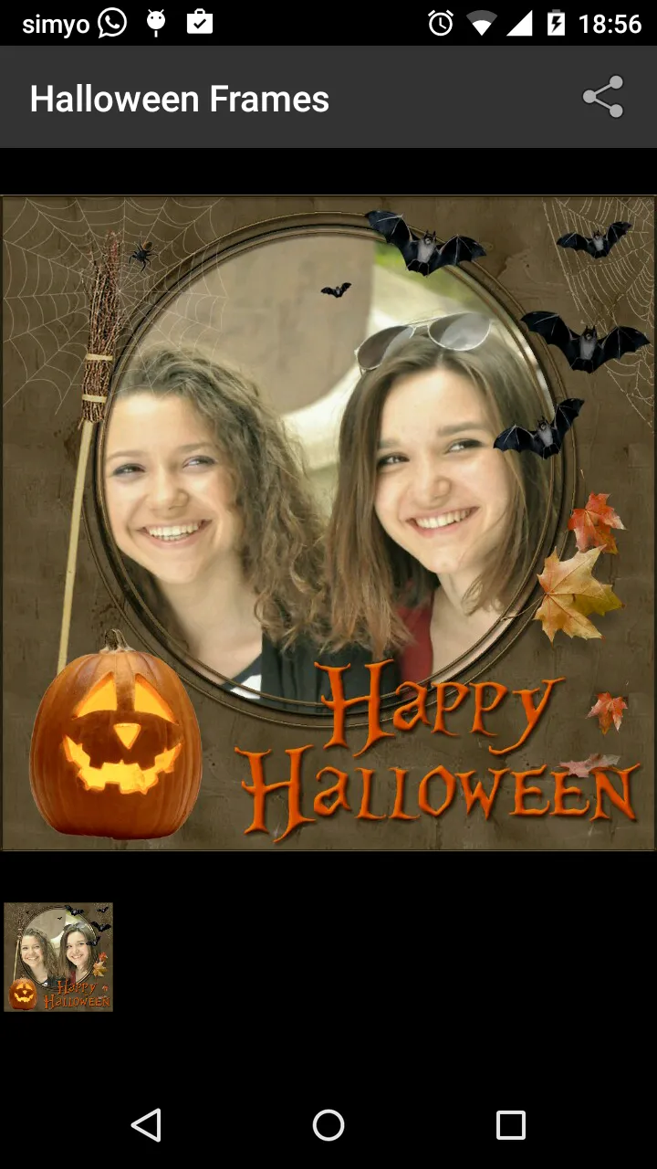 Halloween photo Frames | Indus Appstore | Screenshot