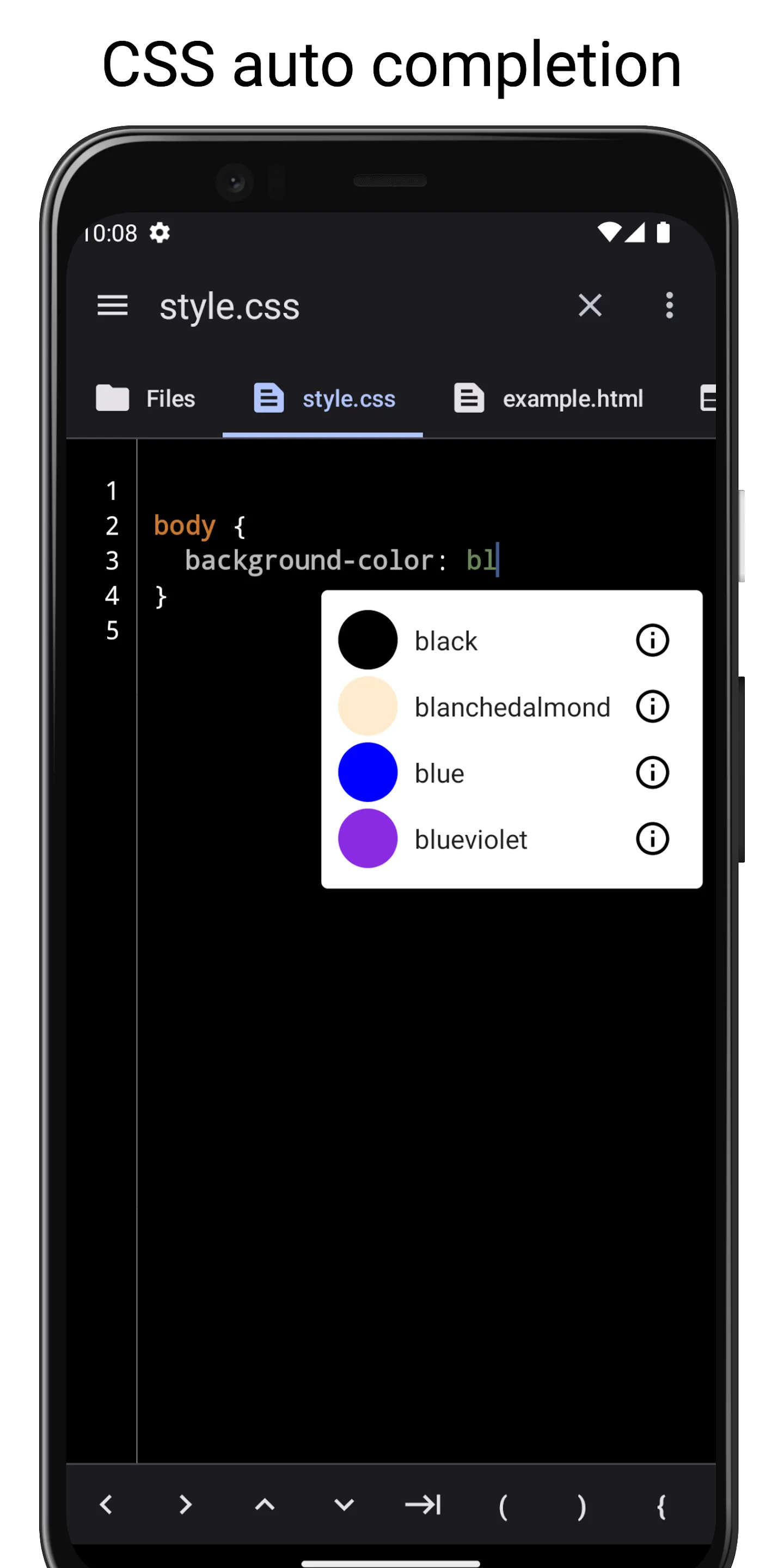 WebCode - html, css, js ide | Indus Appstore | Screenshot