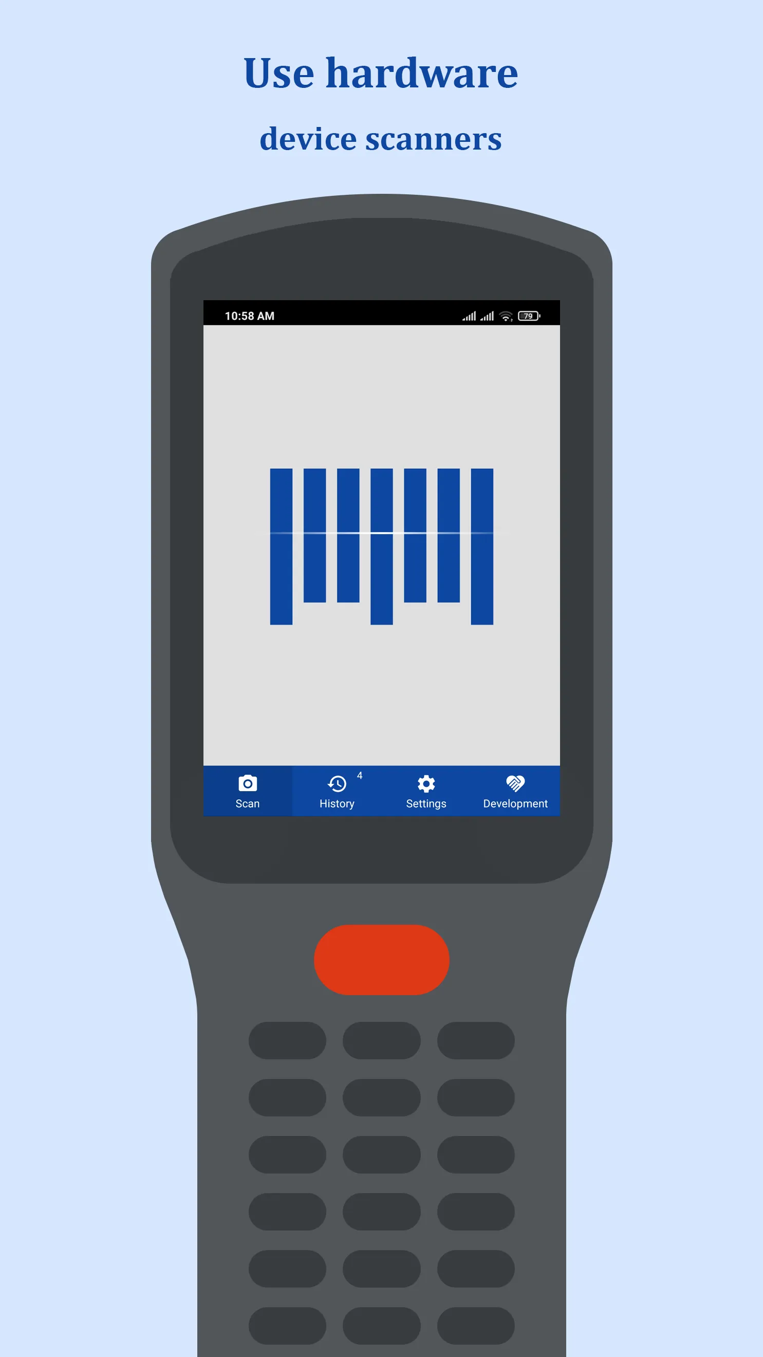 Barcode Commander | Indus Appstore | Screenshot