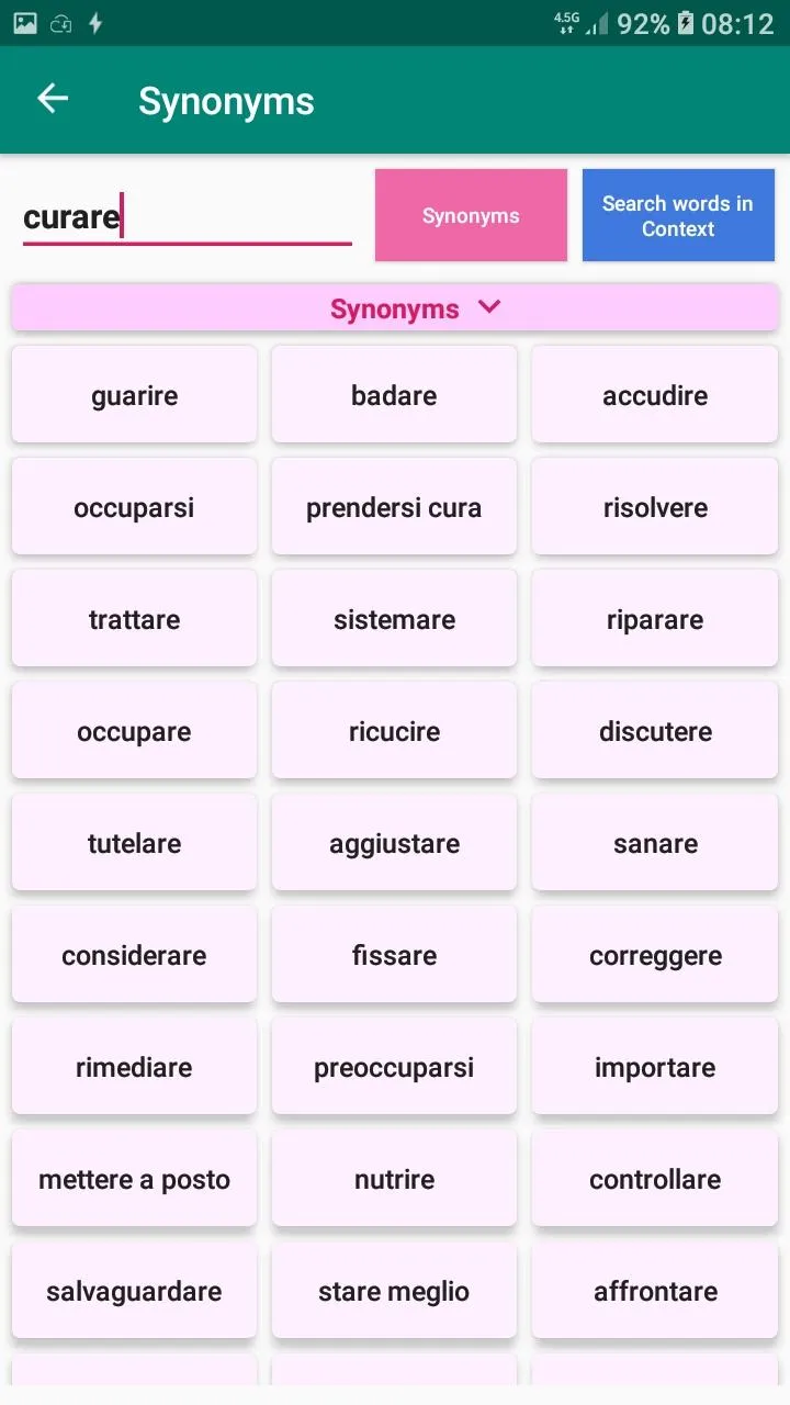 Italian Verb Conjugation | Indus Appstore | Screenshot