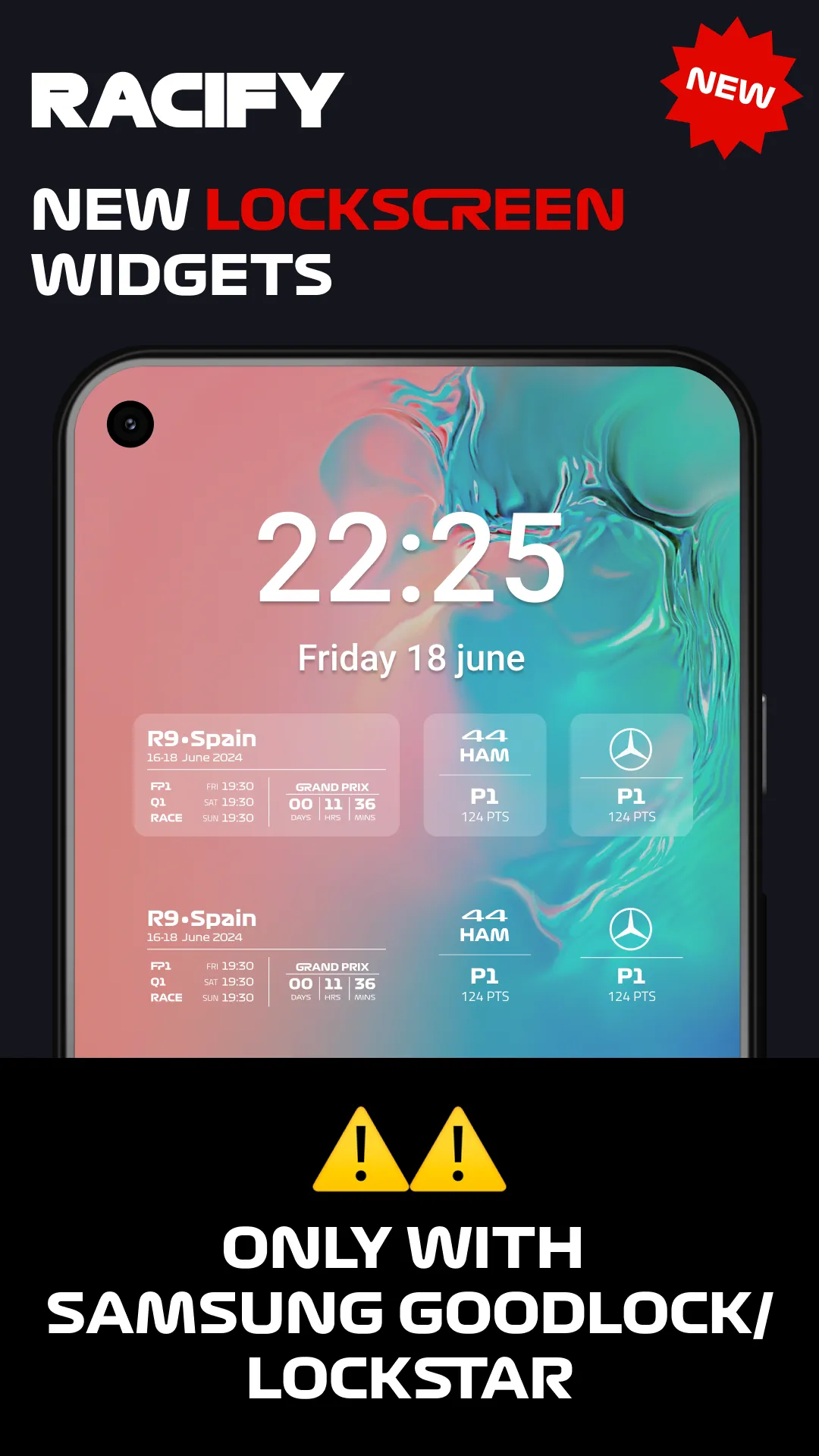 Racify - Beautiful F1 widgets | Indus Appstore | Screenshot