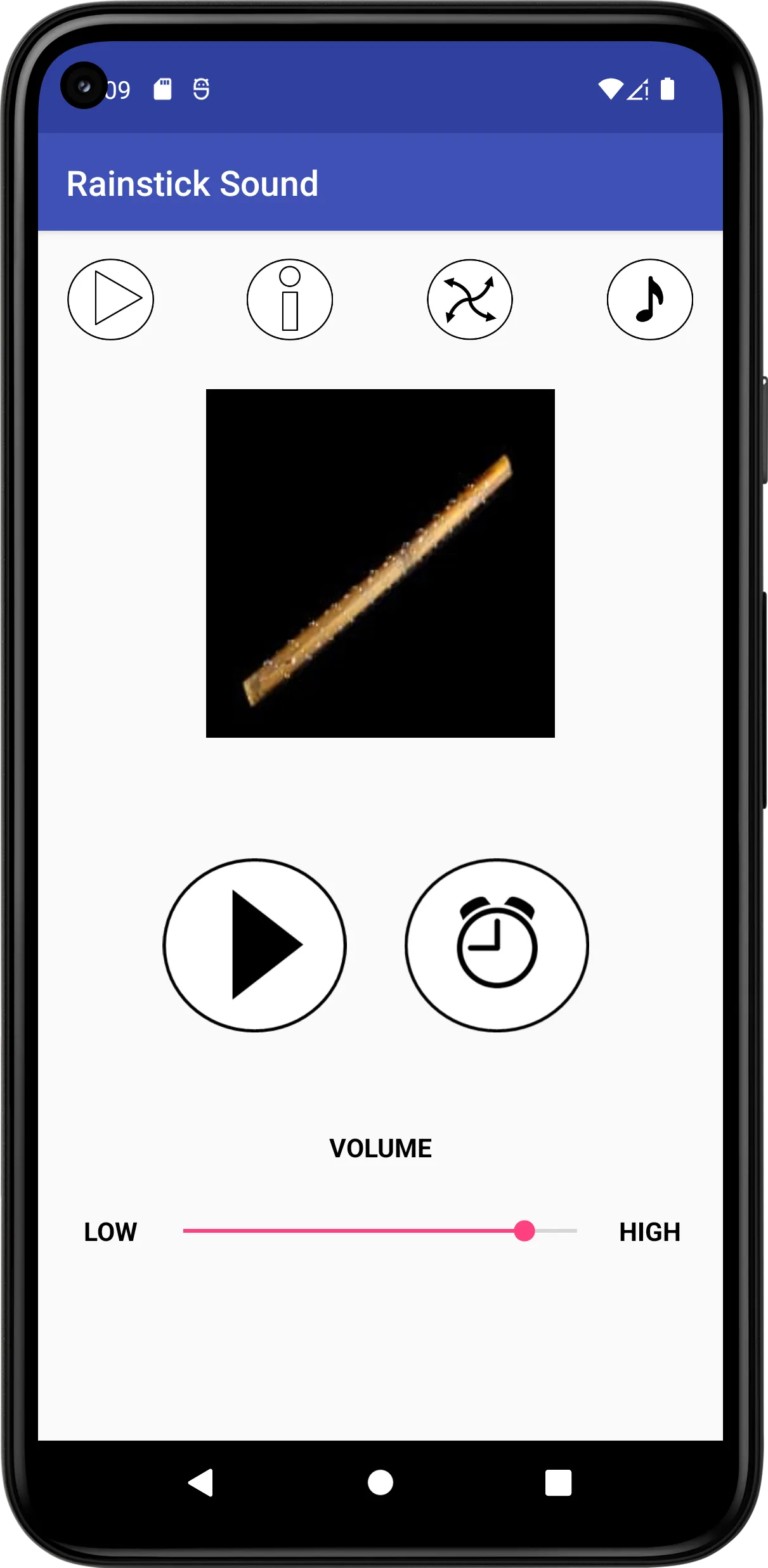 Rainstick Sound | Indus Appstore | Screenshot