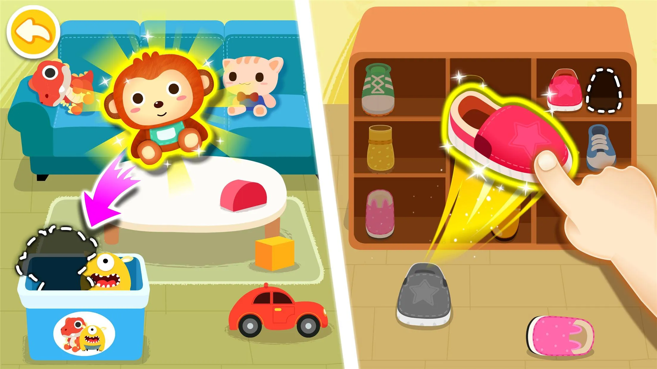 Baby Panda's Life: Cleanup | Indus Appstore | Screenshot