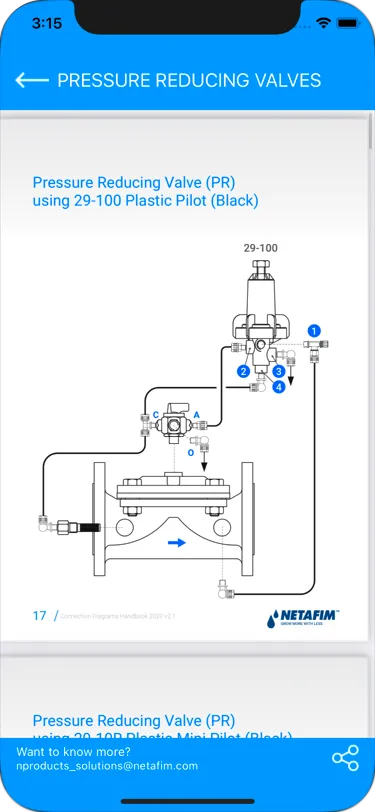 Netafim Control Valves | Indus Appstore | Screenshot