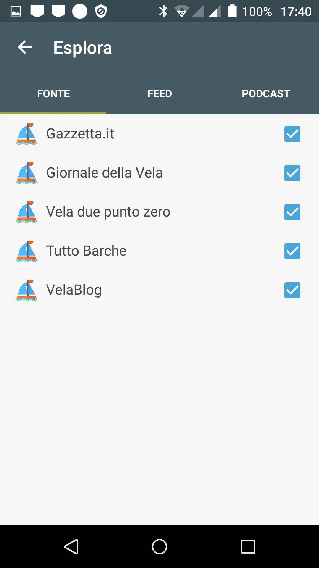 Vela Notizie | Indus Appstore | Screenshot